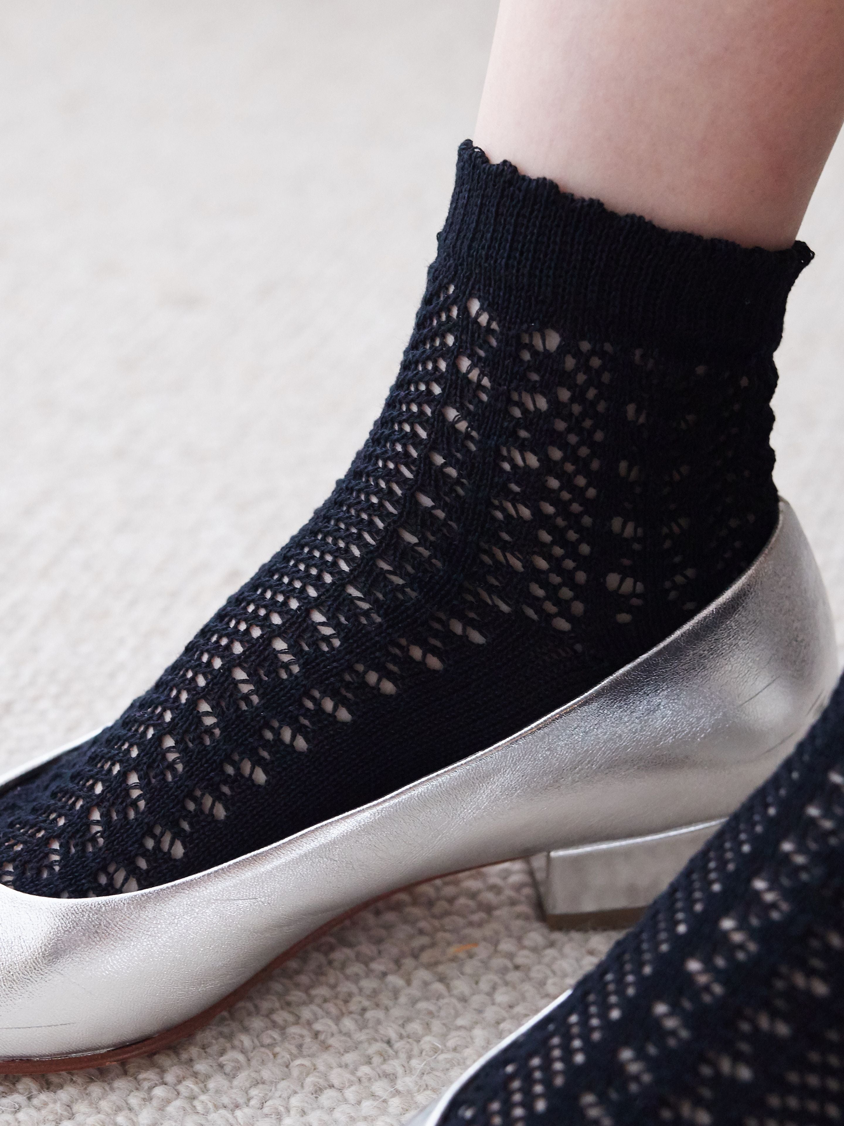 Irmack Mesh Ankle Socks