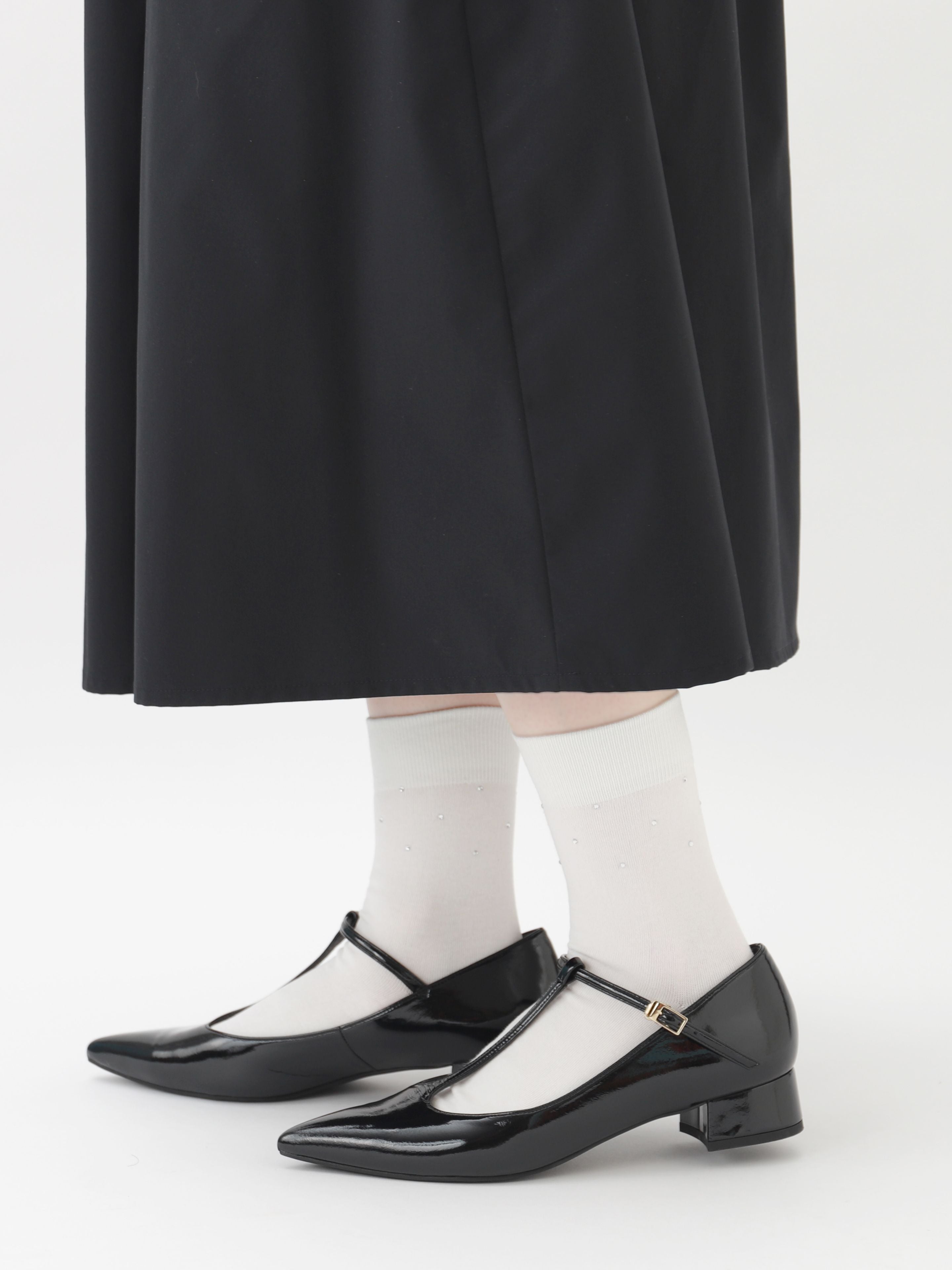 Jewel-adorned Socks