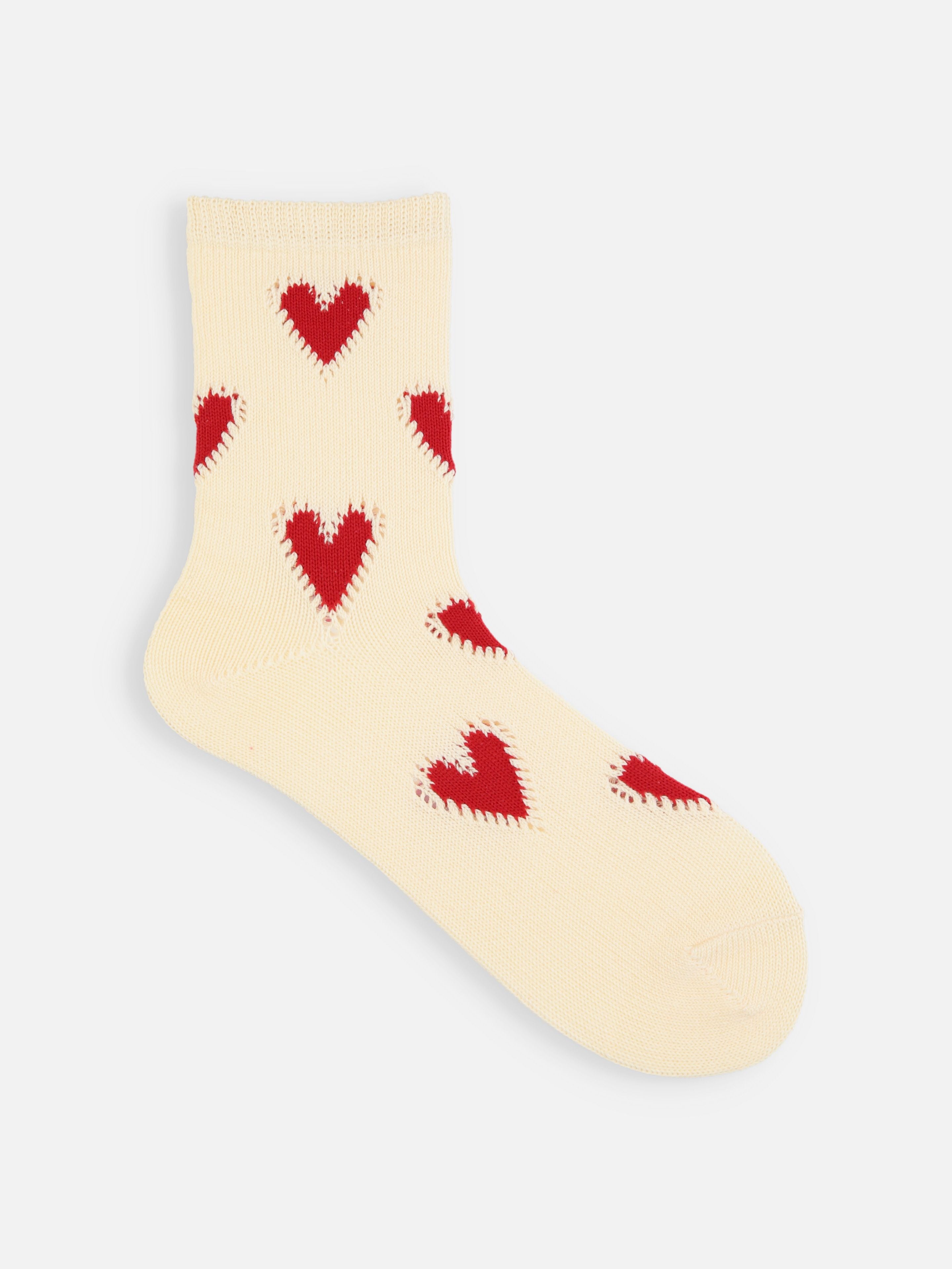 Colorful Hearts Socks
