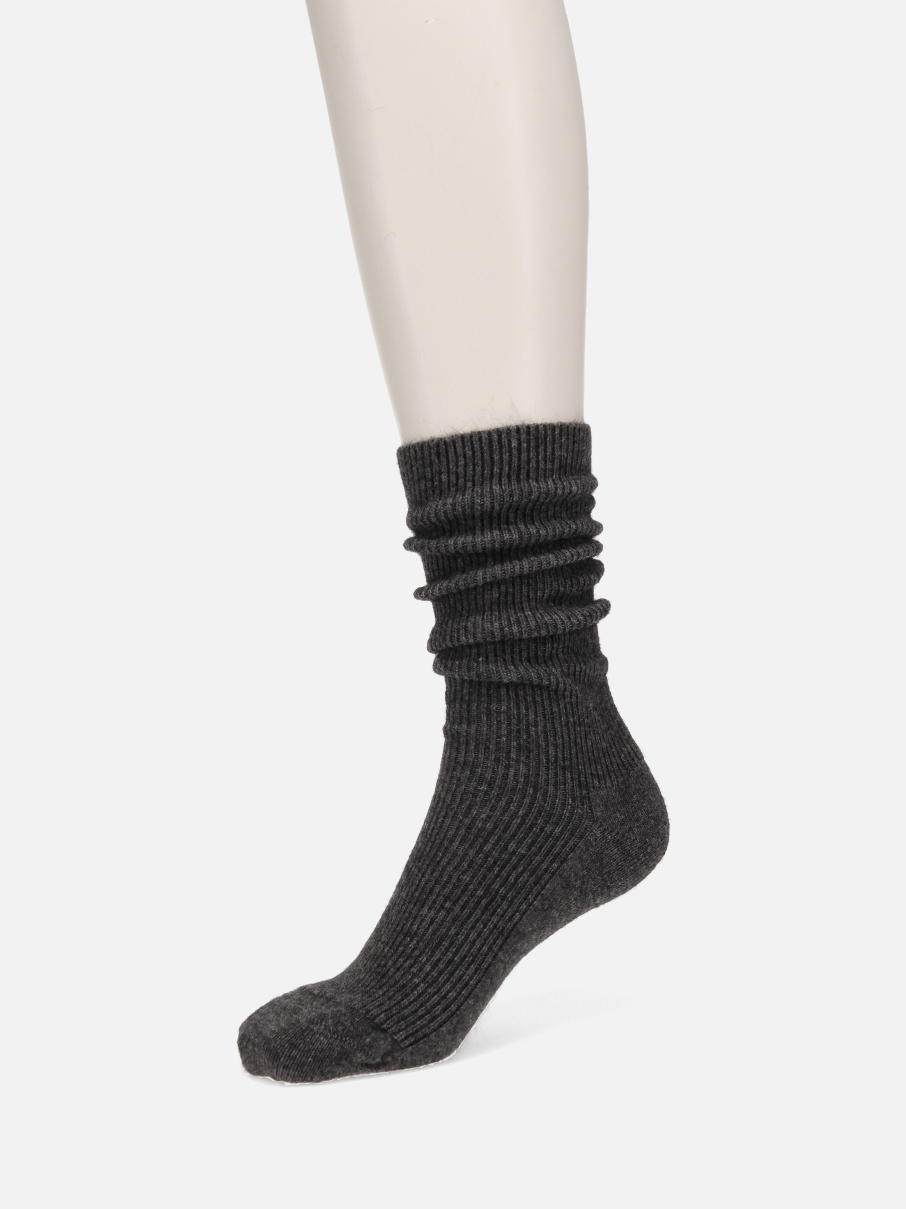 Angora Ribbed 3/4 Socks