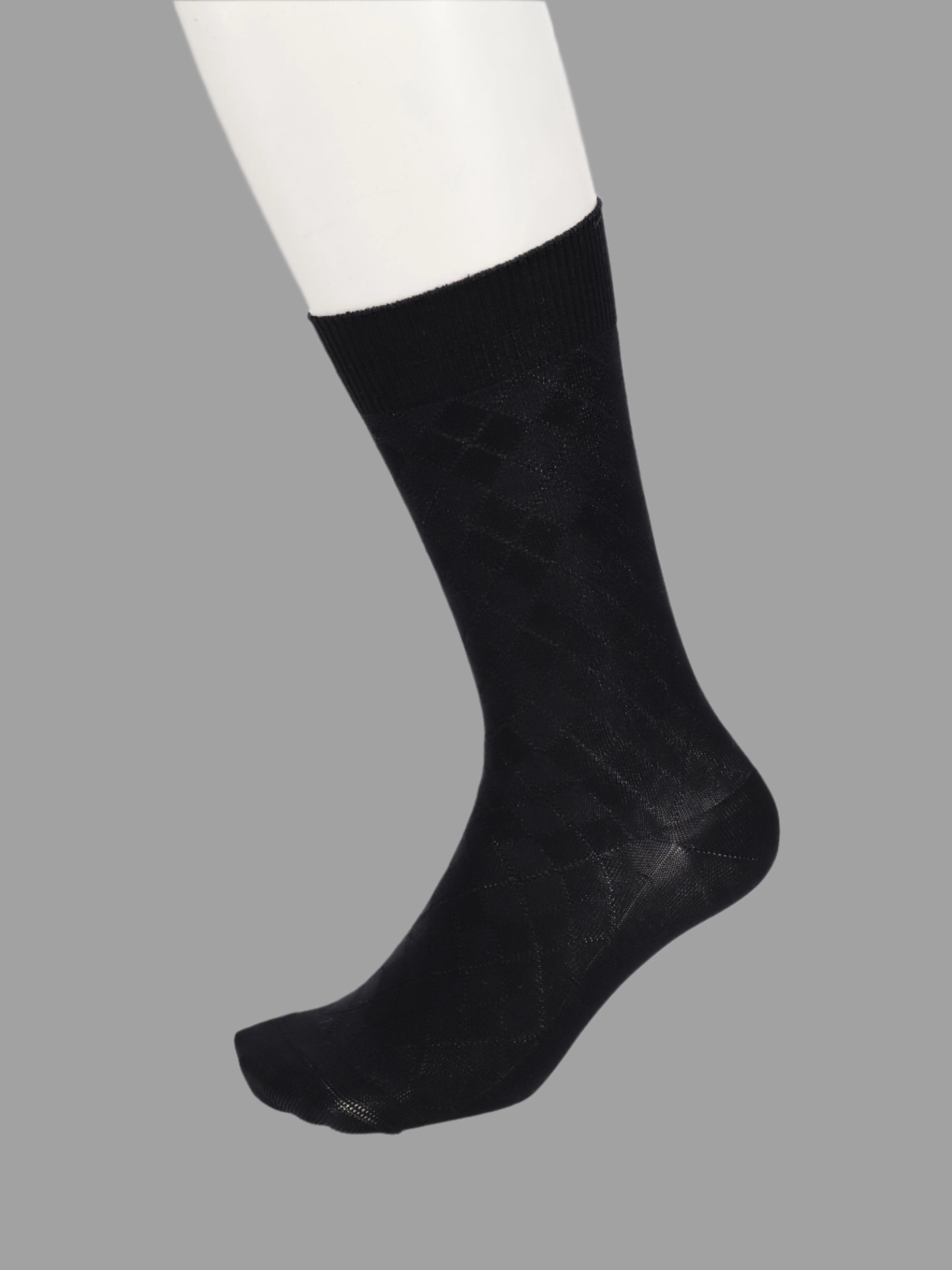 Supima Cotton Diamond Crew Socks