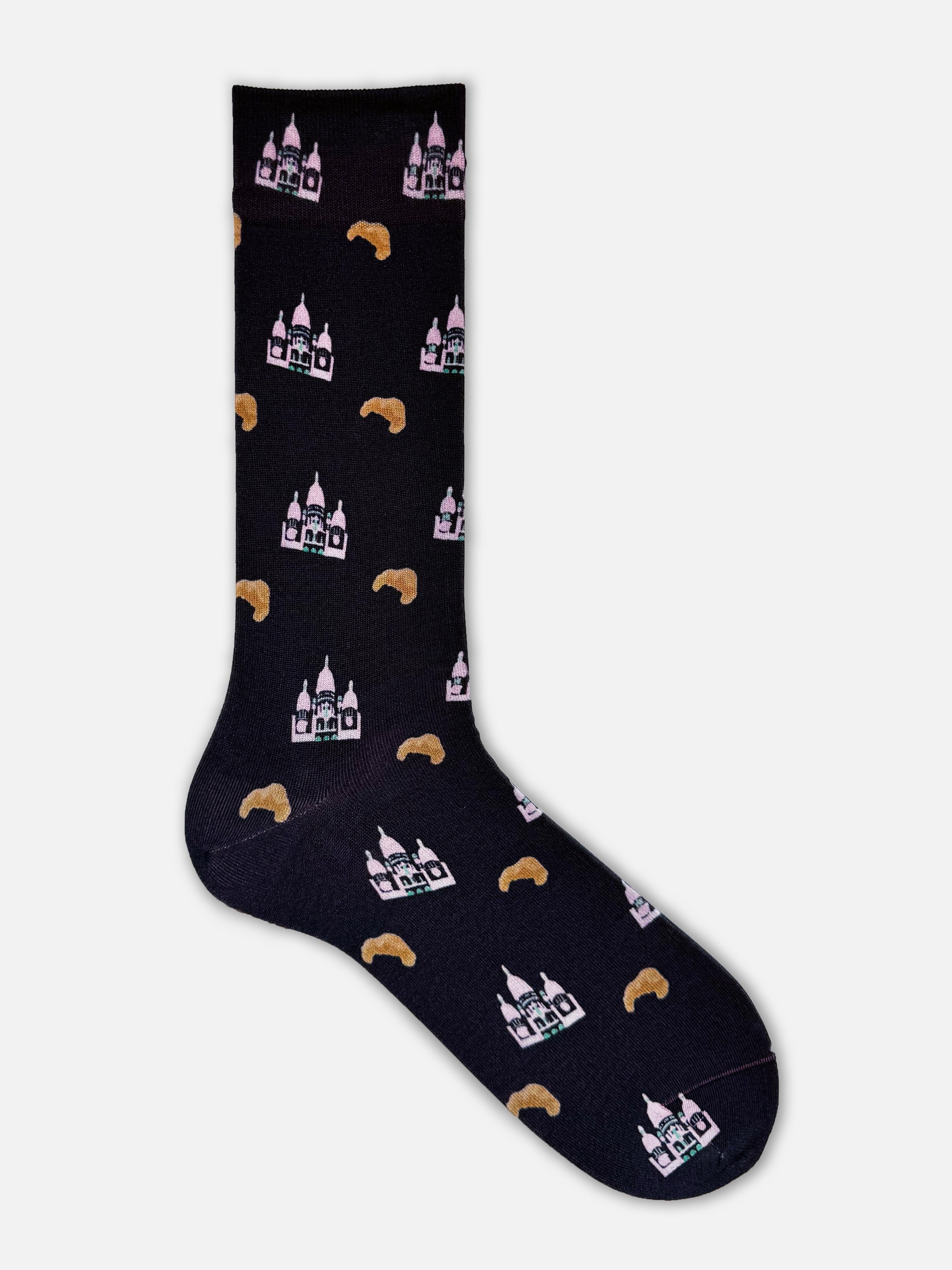 Print Crew Socks