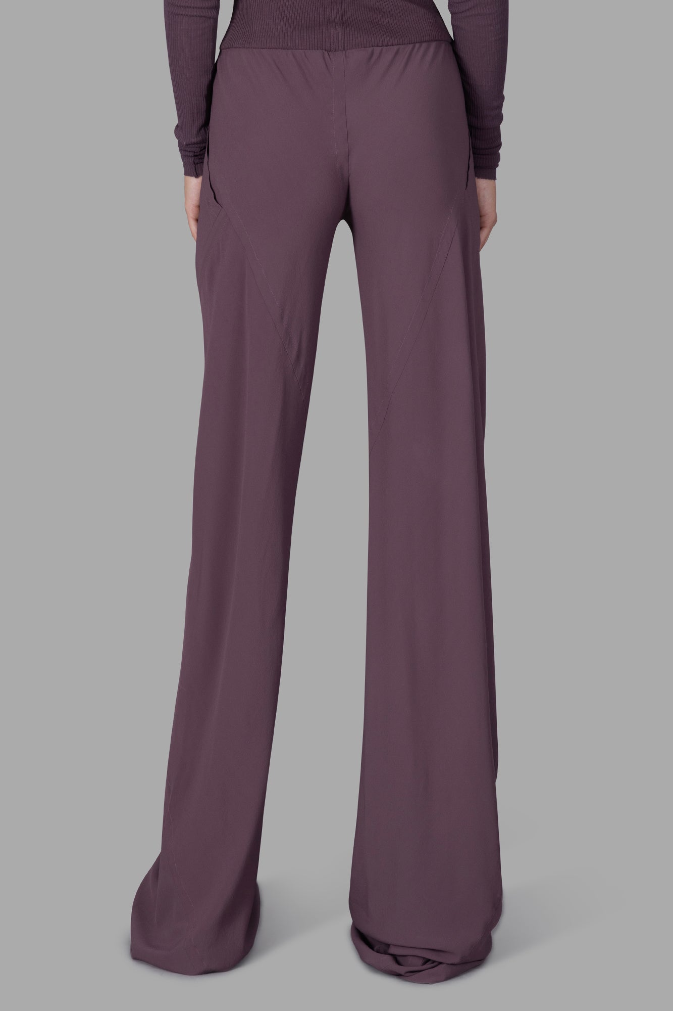 Silk Bias-cut Trousers