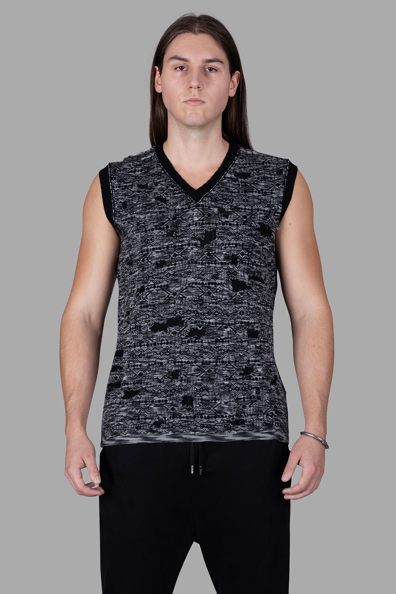 Melange Sweater Vest