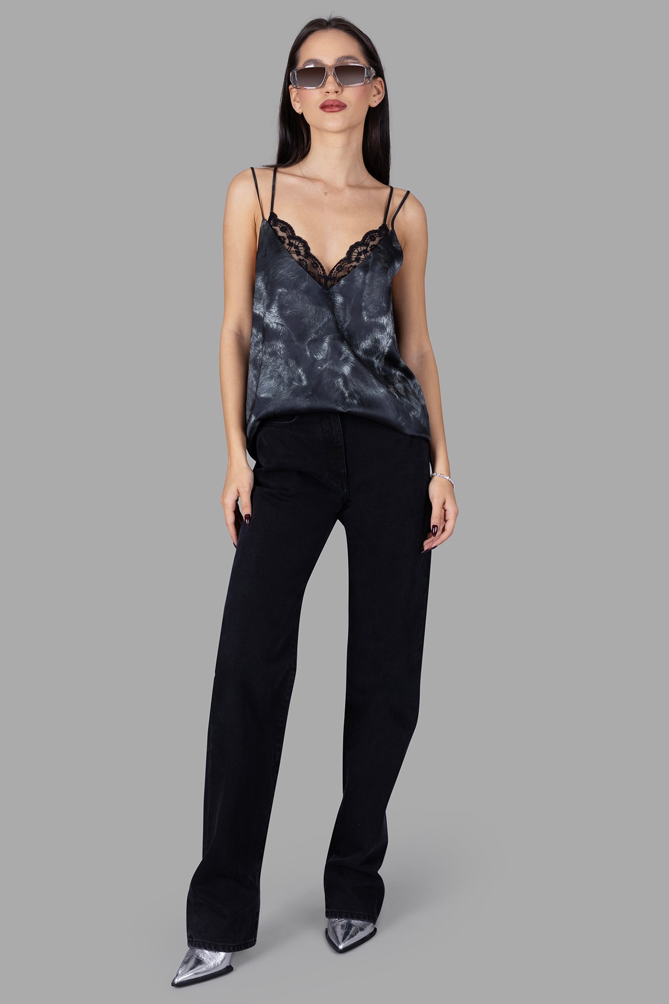 Spaghetti-strap Top