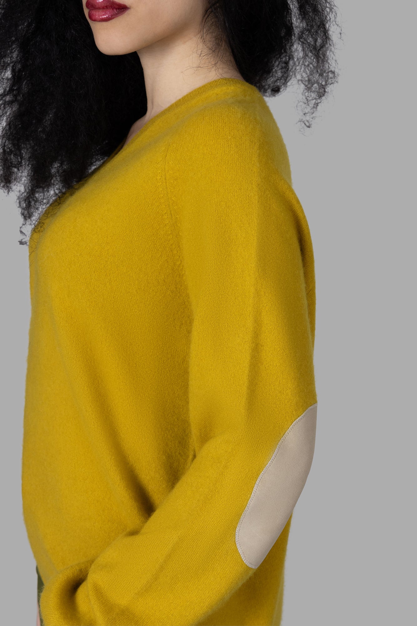 Mustard Cashmere Sweater