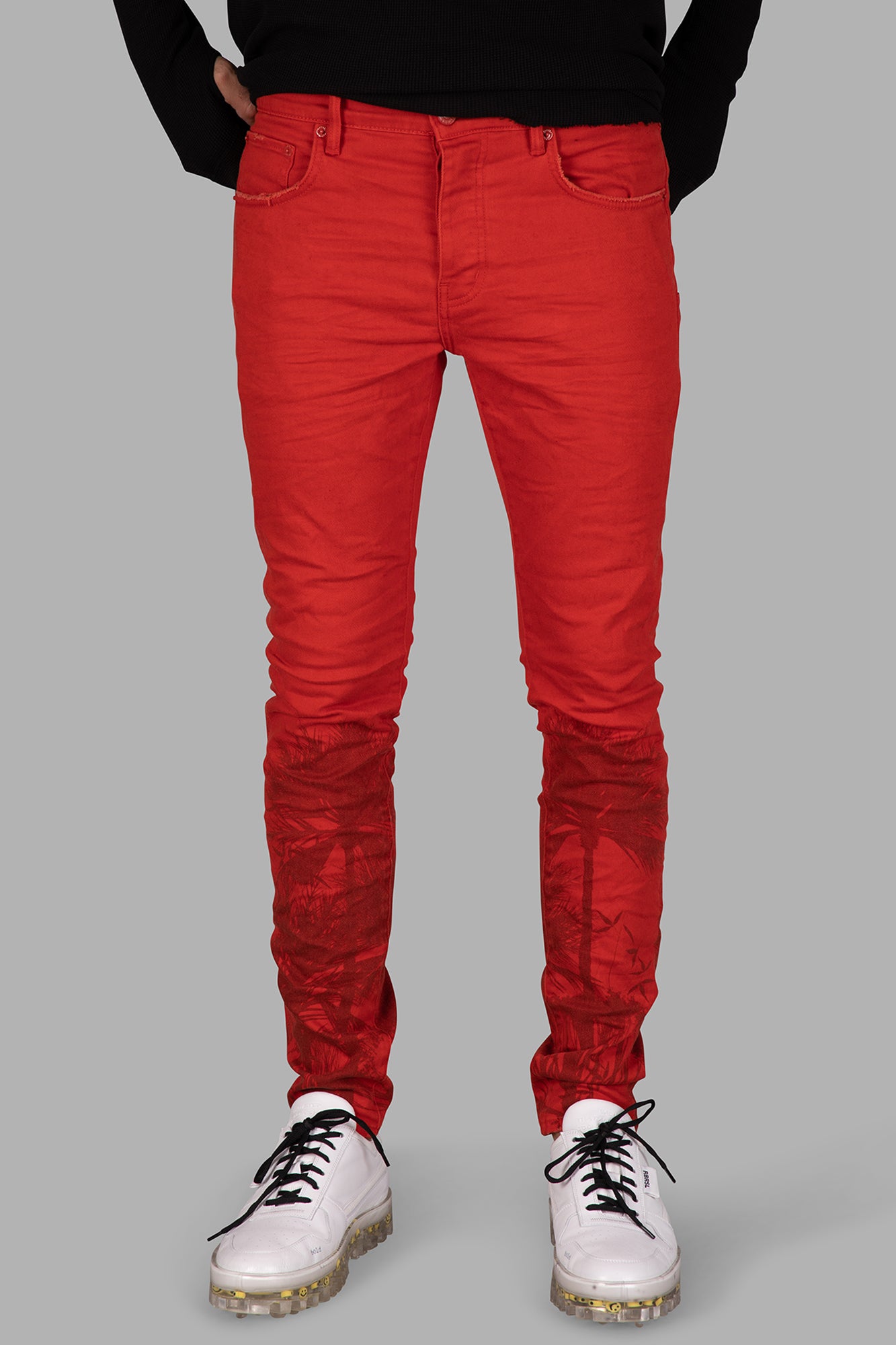 Red Skinny Jeans