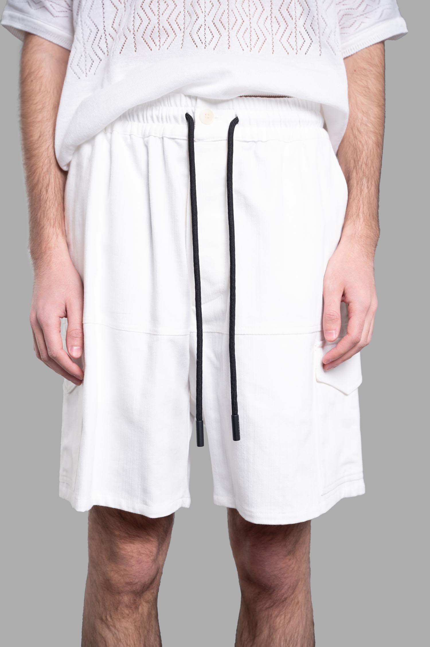 Drawstring Bermudas