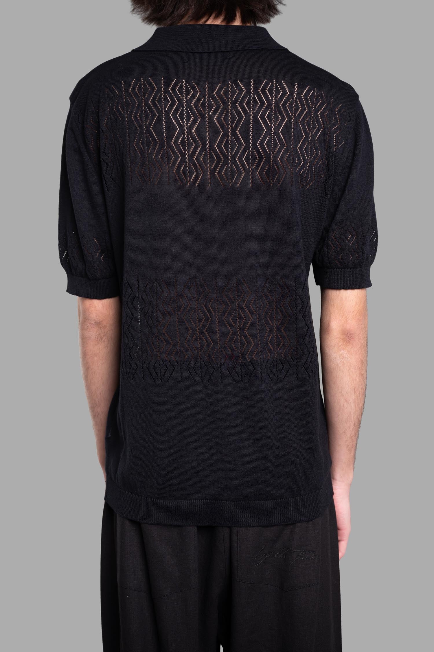 Knit Polo Shirt