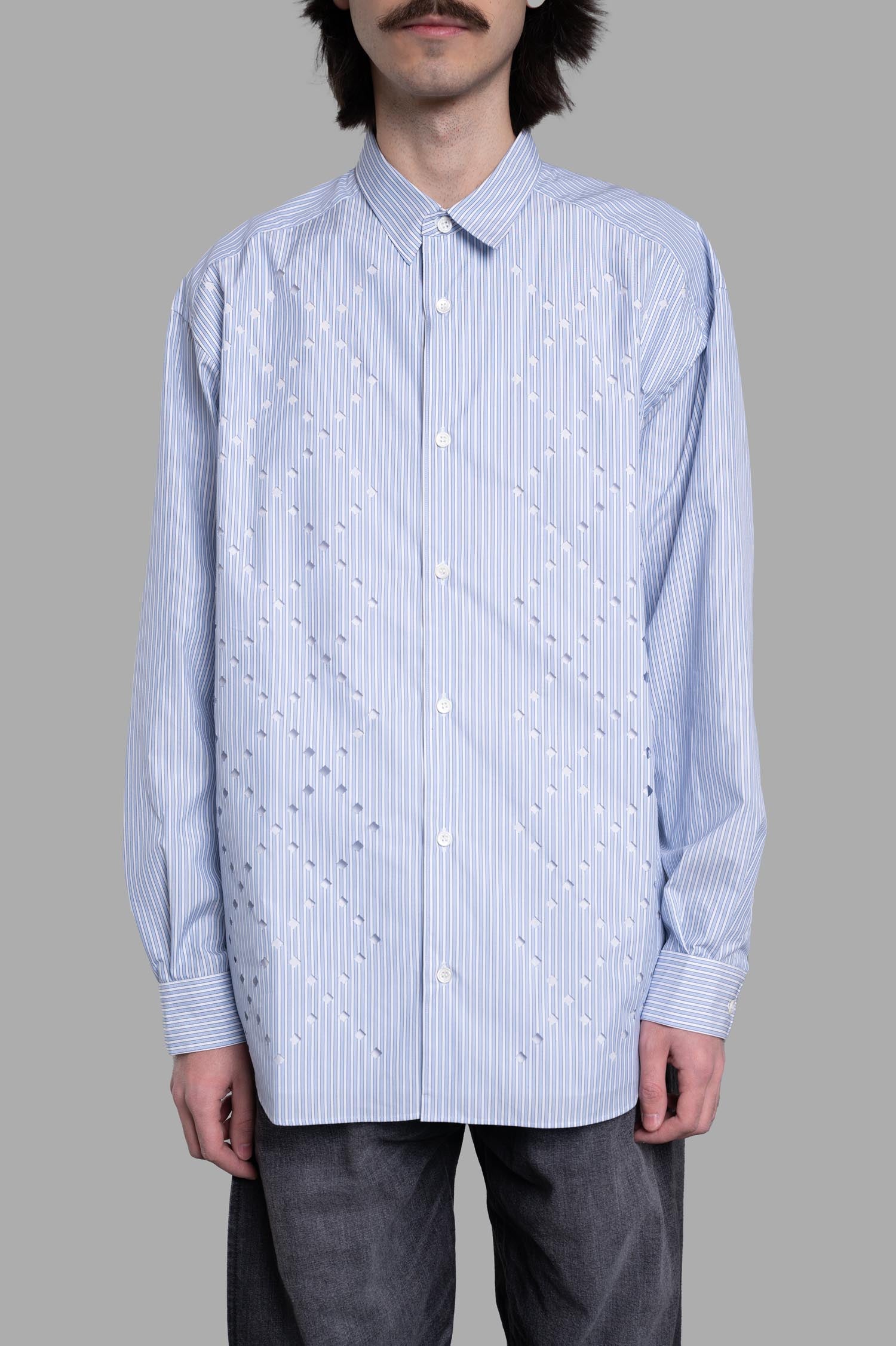Striped Poplin Shirt