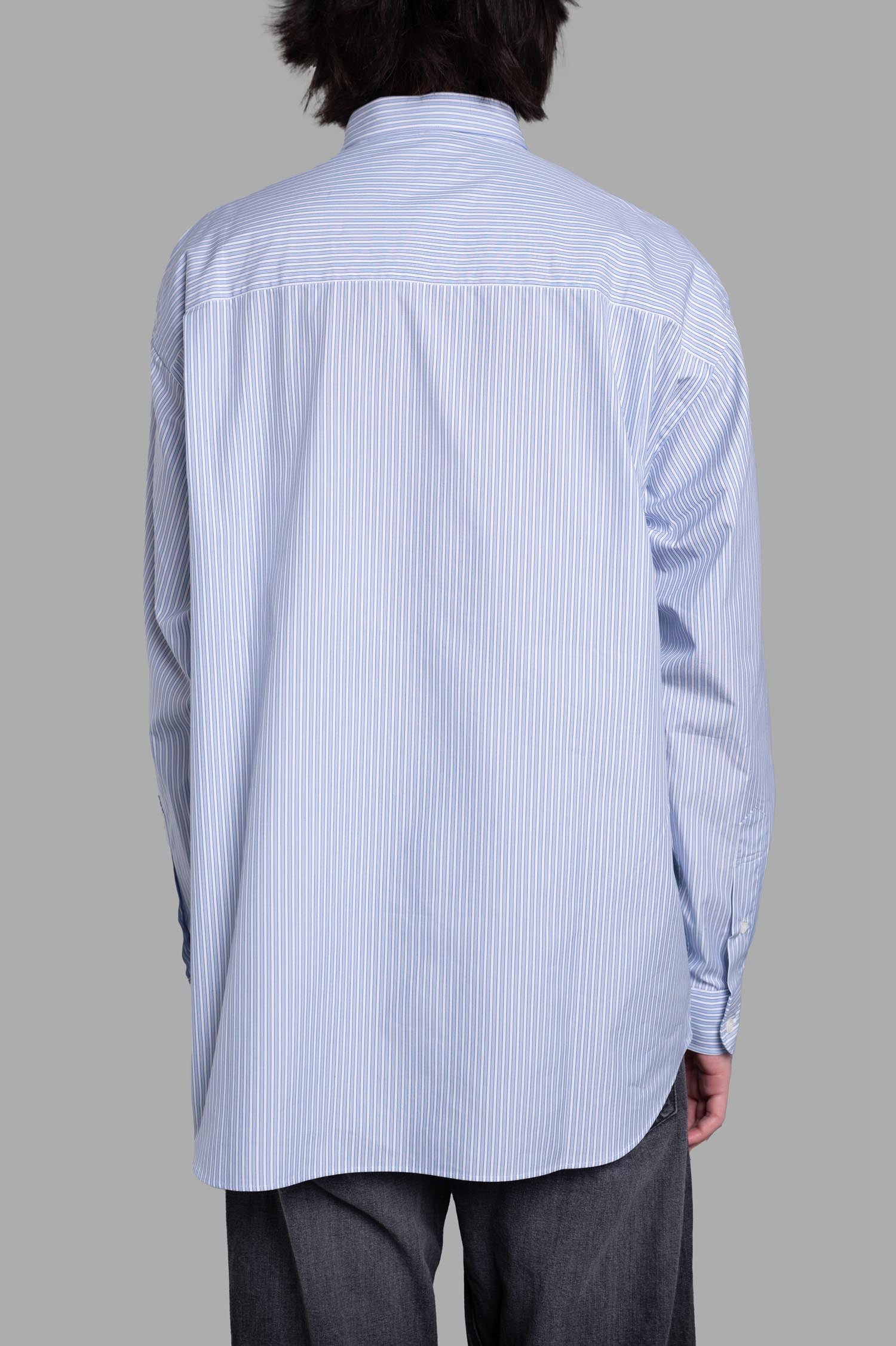 Striped Poplin Shirt
