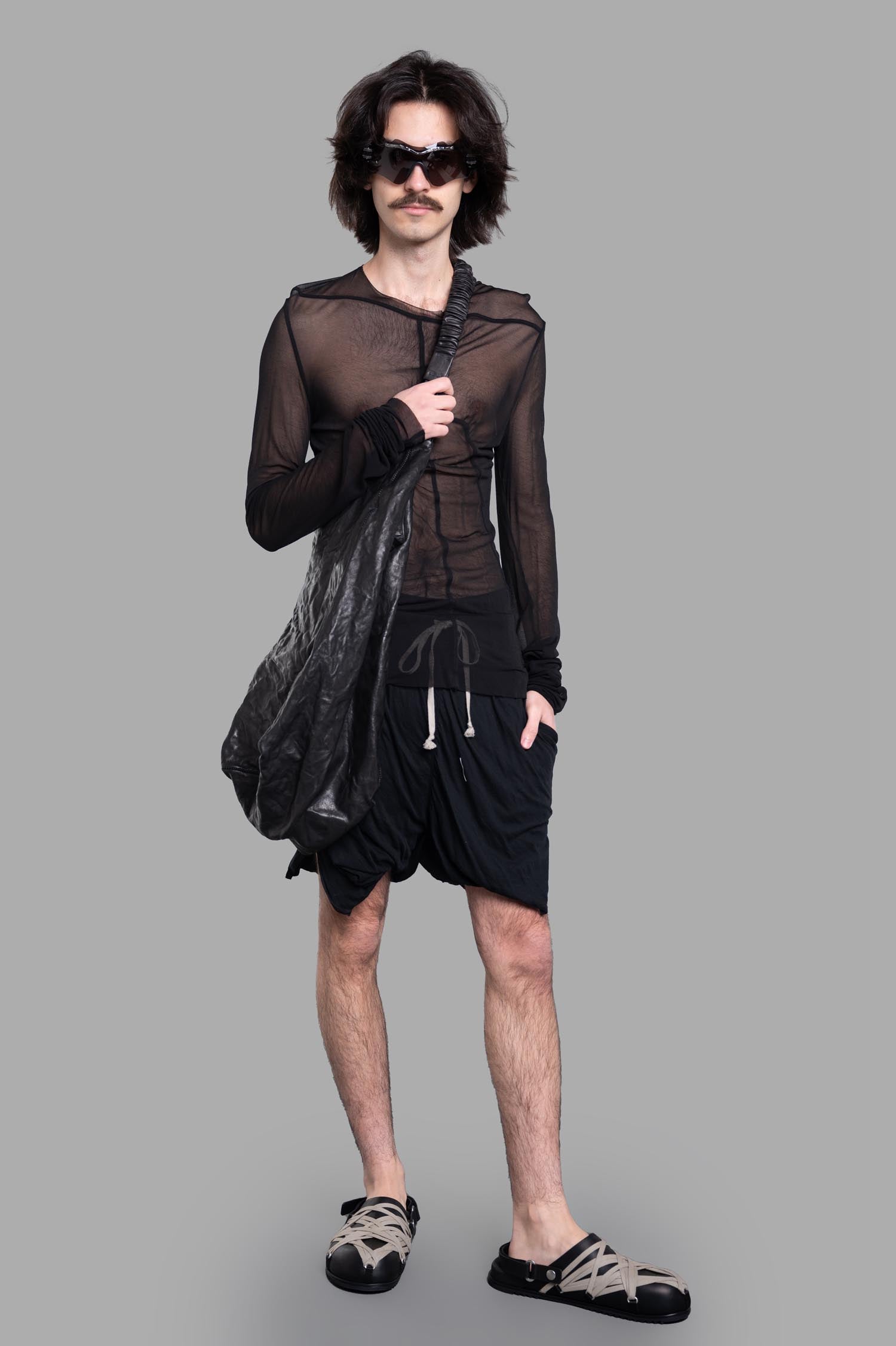 Draped Shorts