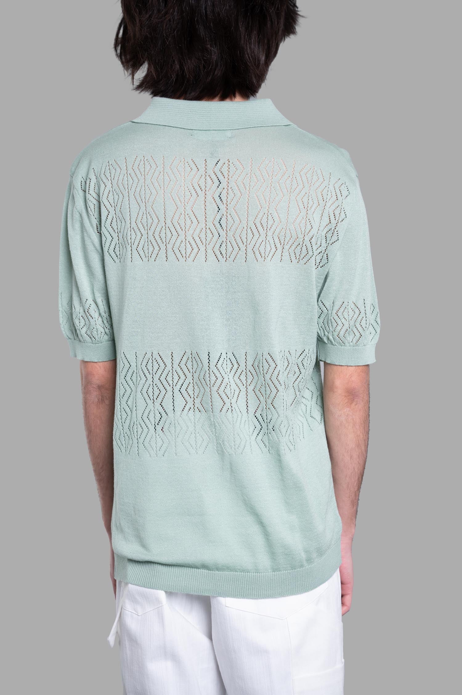 Knit Polo Shirt