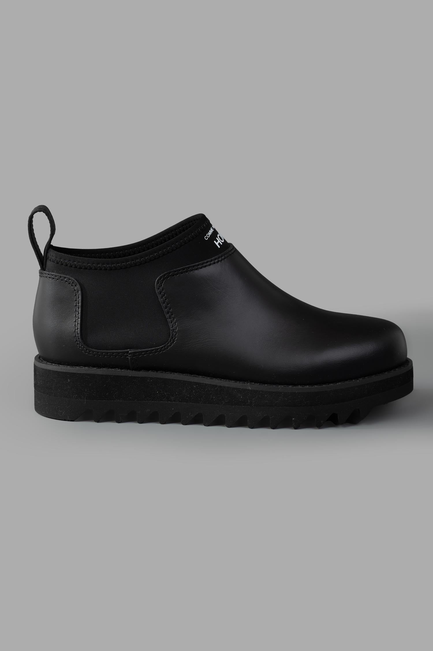 Logo Leather Boots