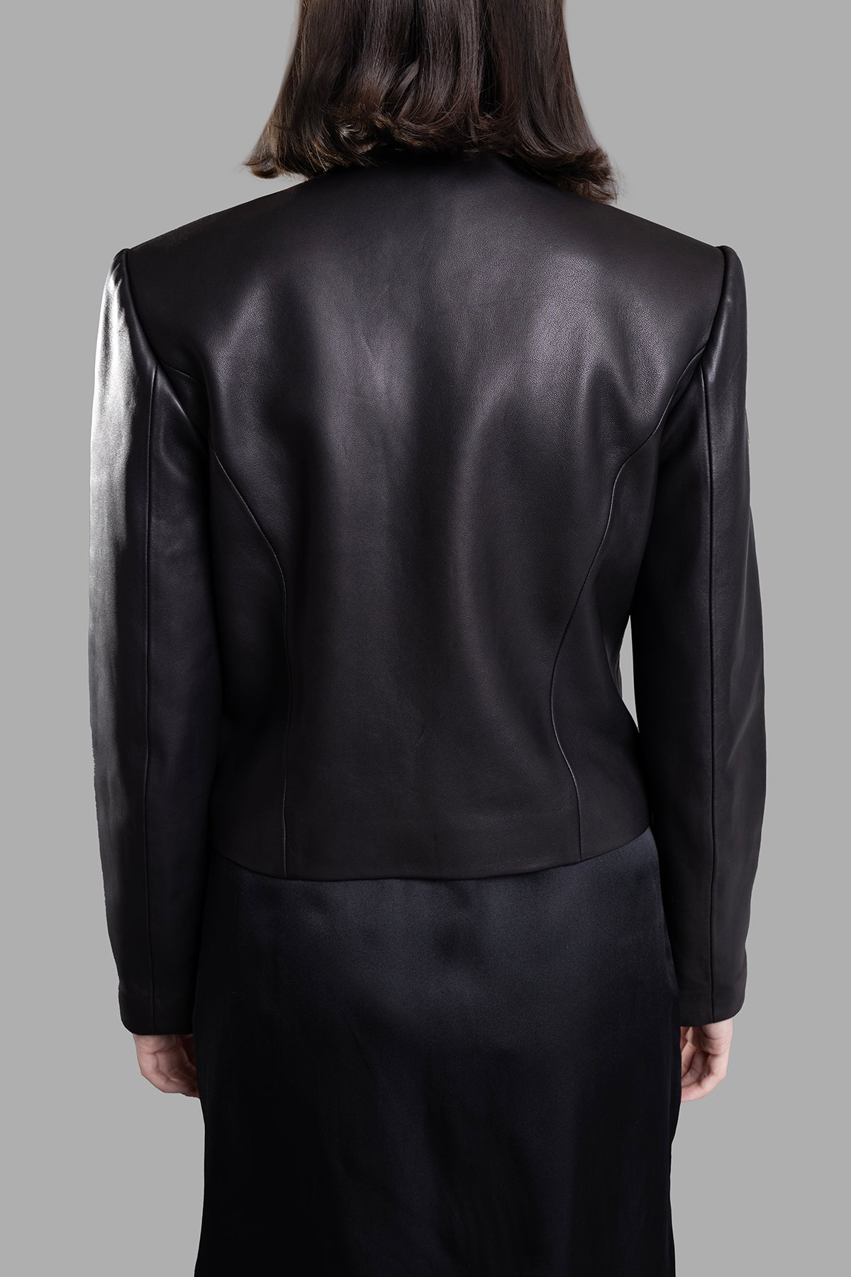 Cara Collarless Jacket