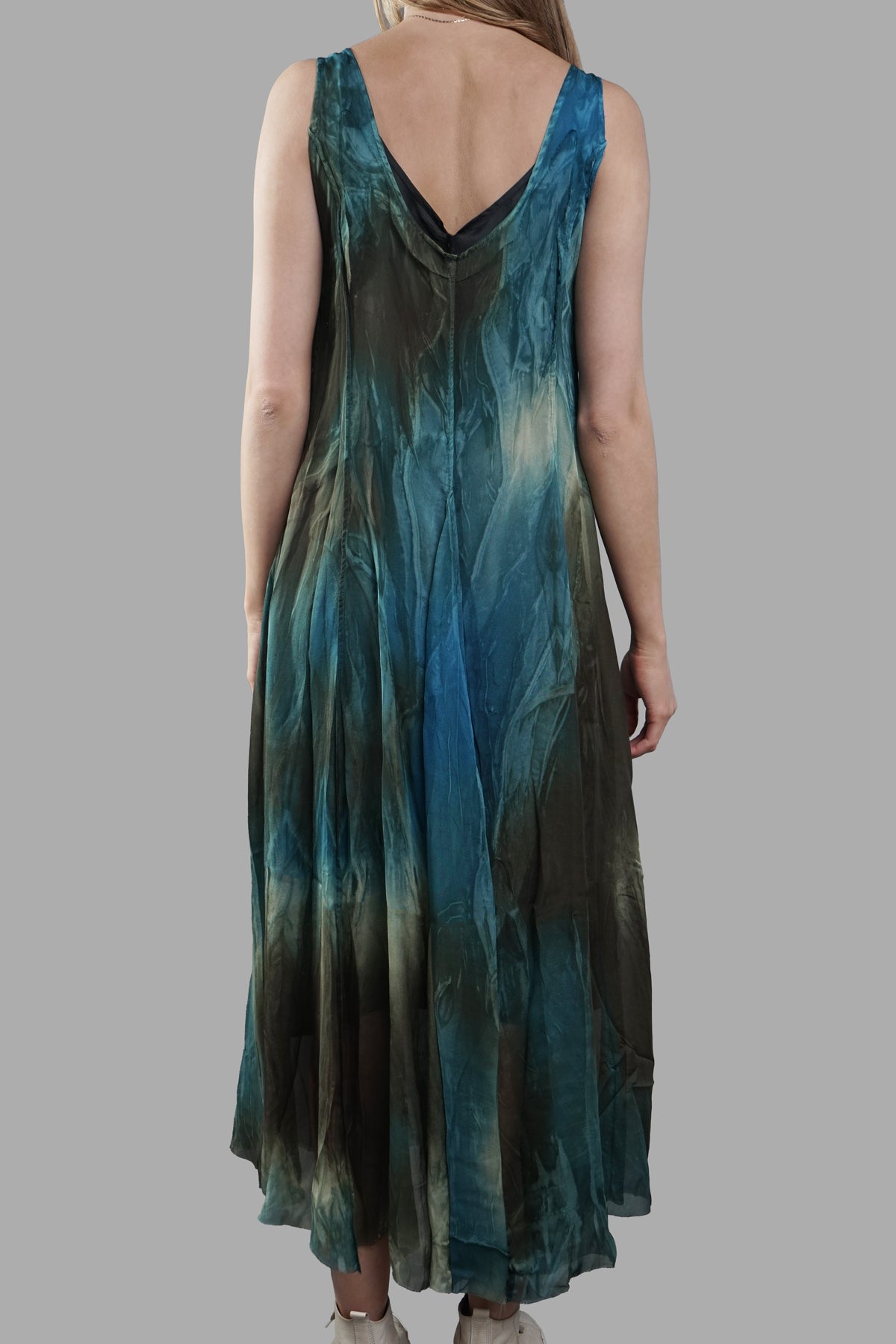 Abstract-print Dress
