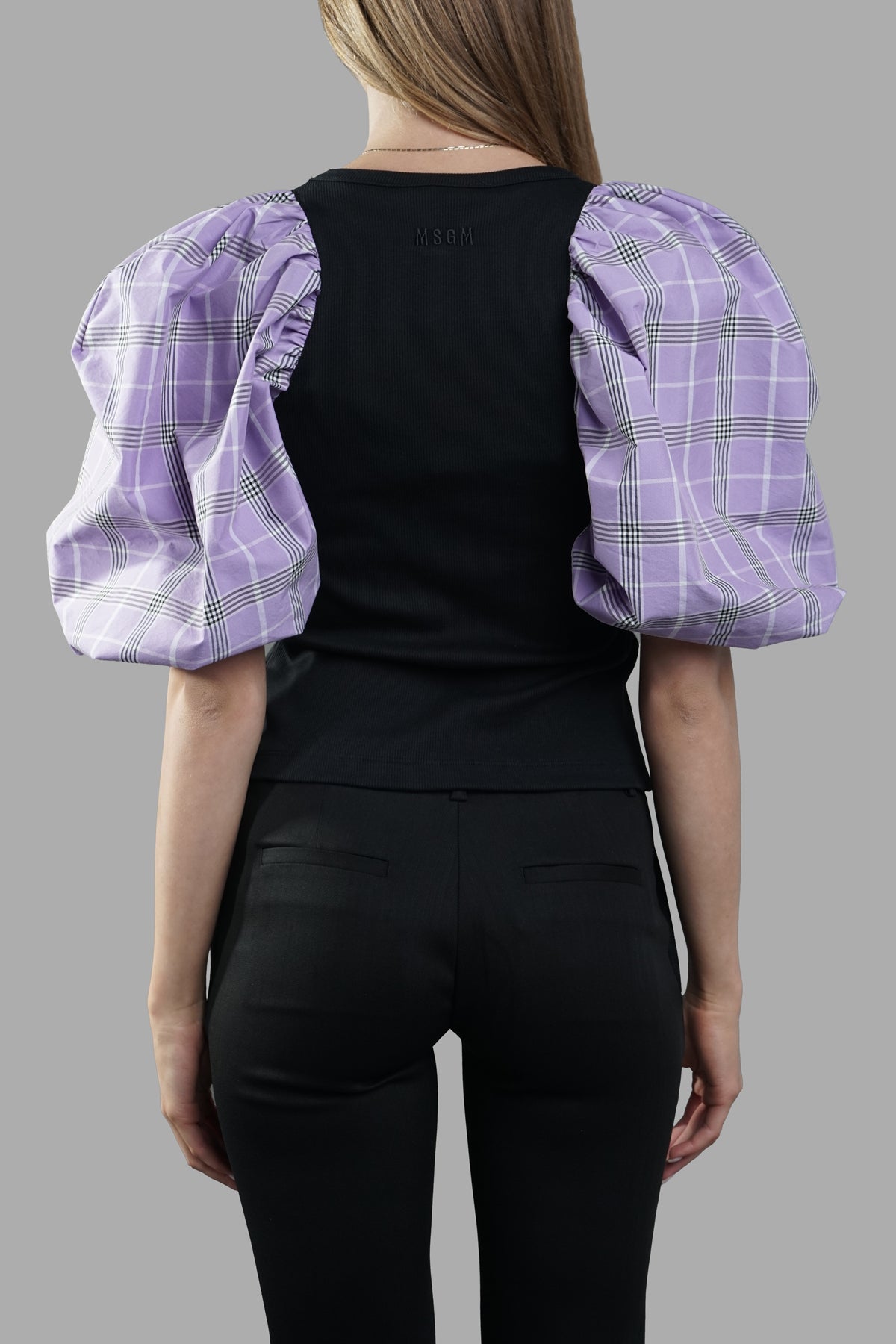 T-shirt with Puffed Sleeves