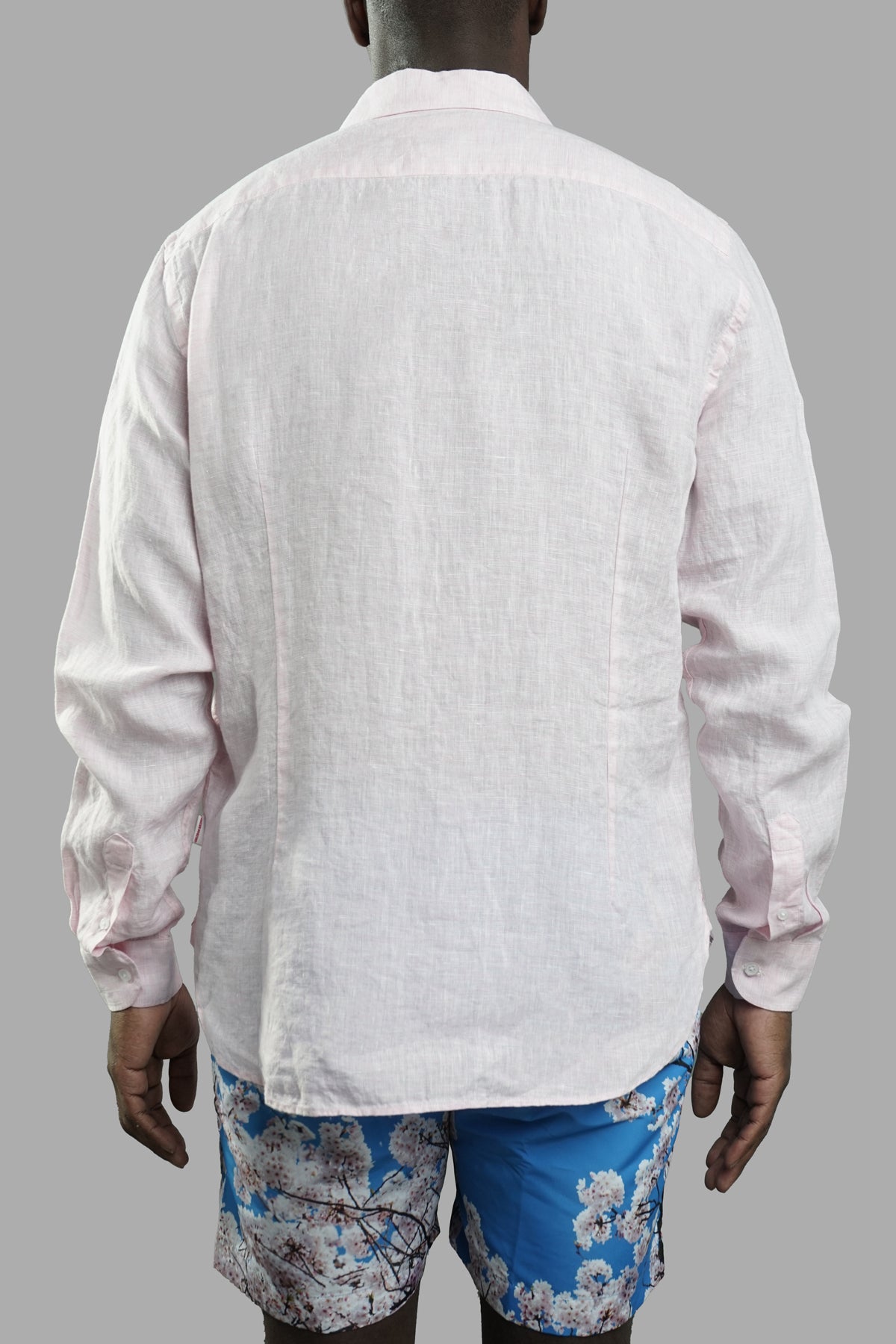 Pink Linen Shirt