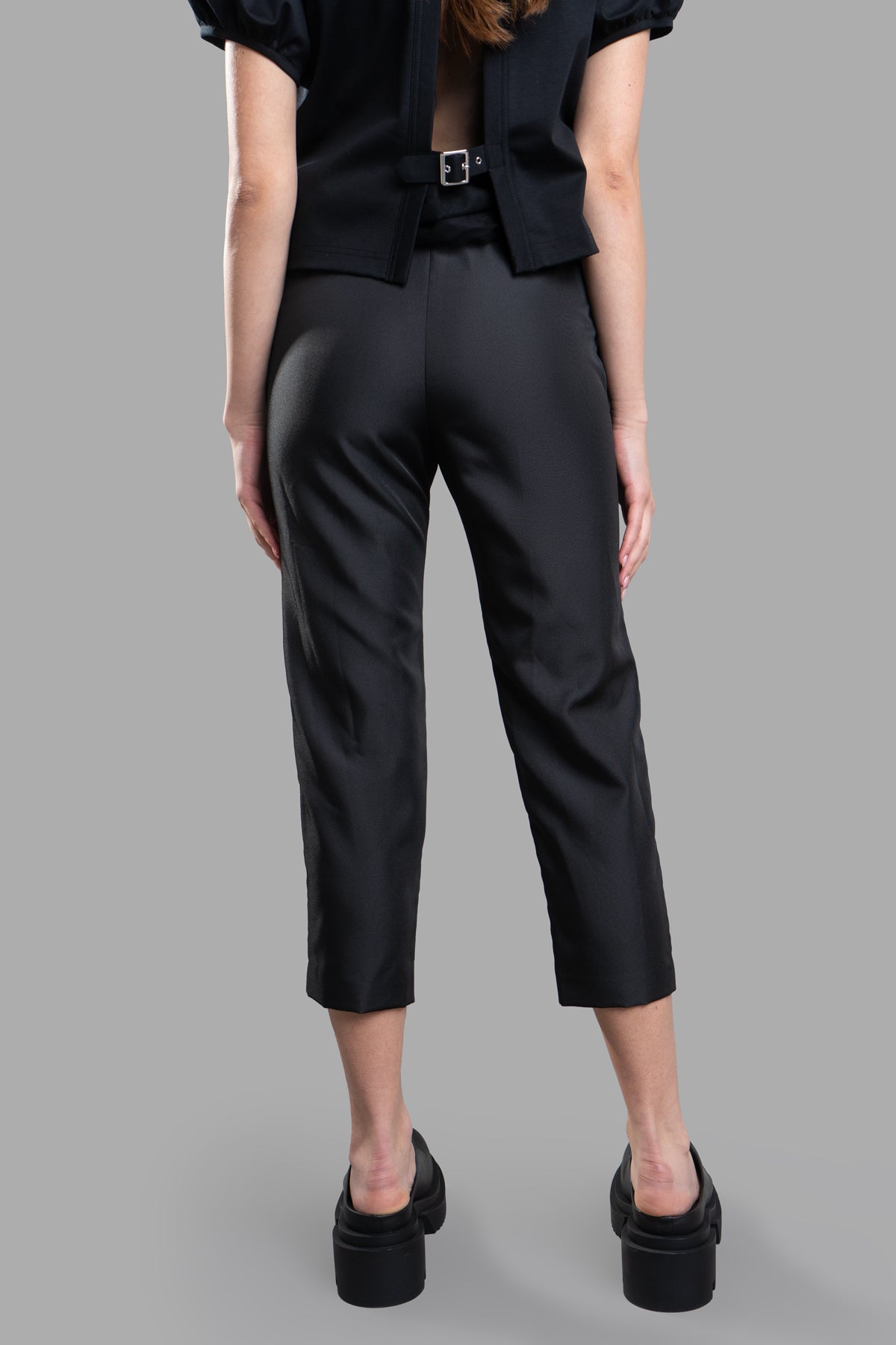 Slim-fit Cropped Trousers