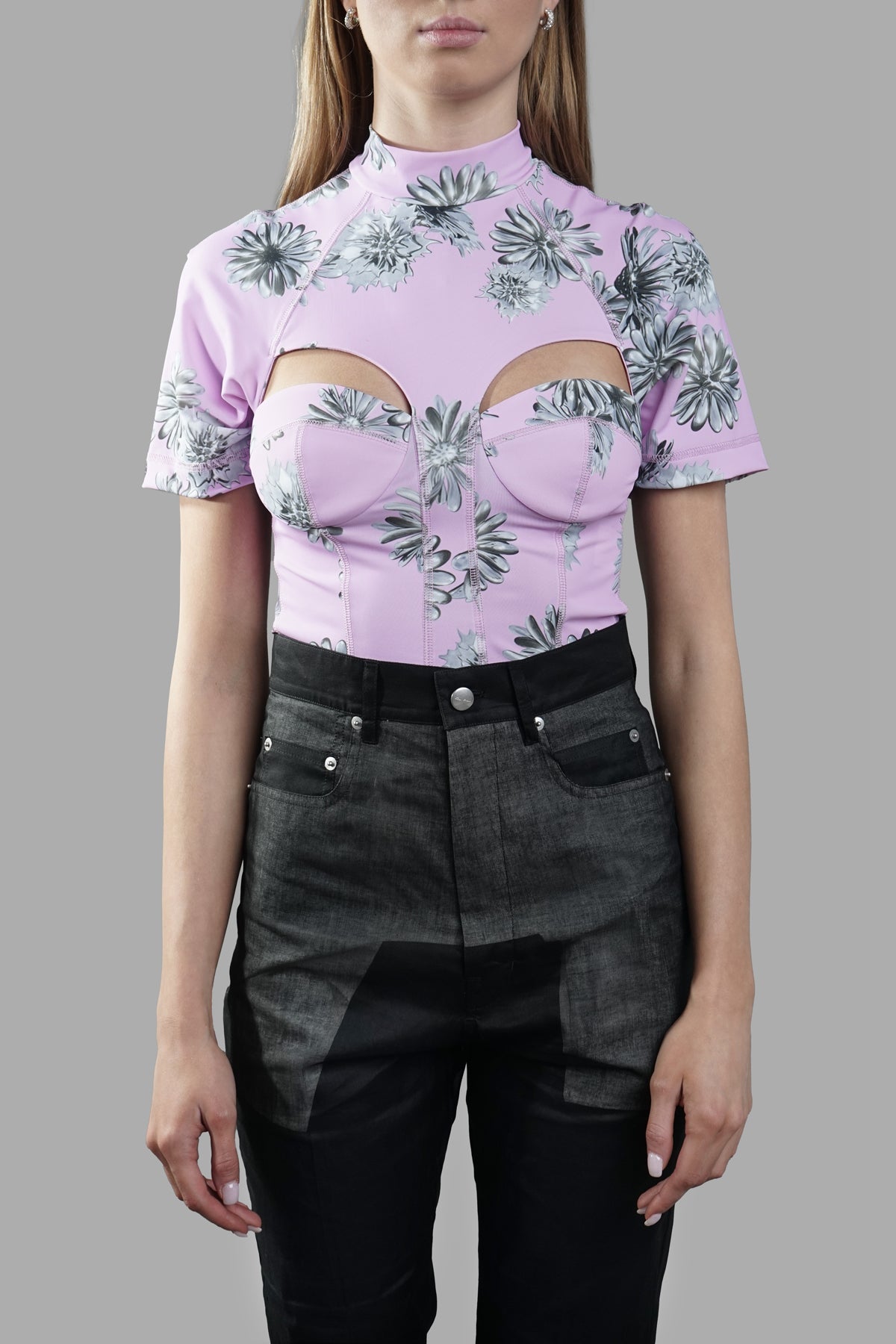 Floral-Print Top