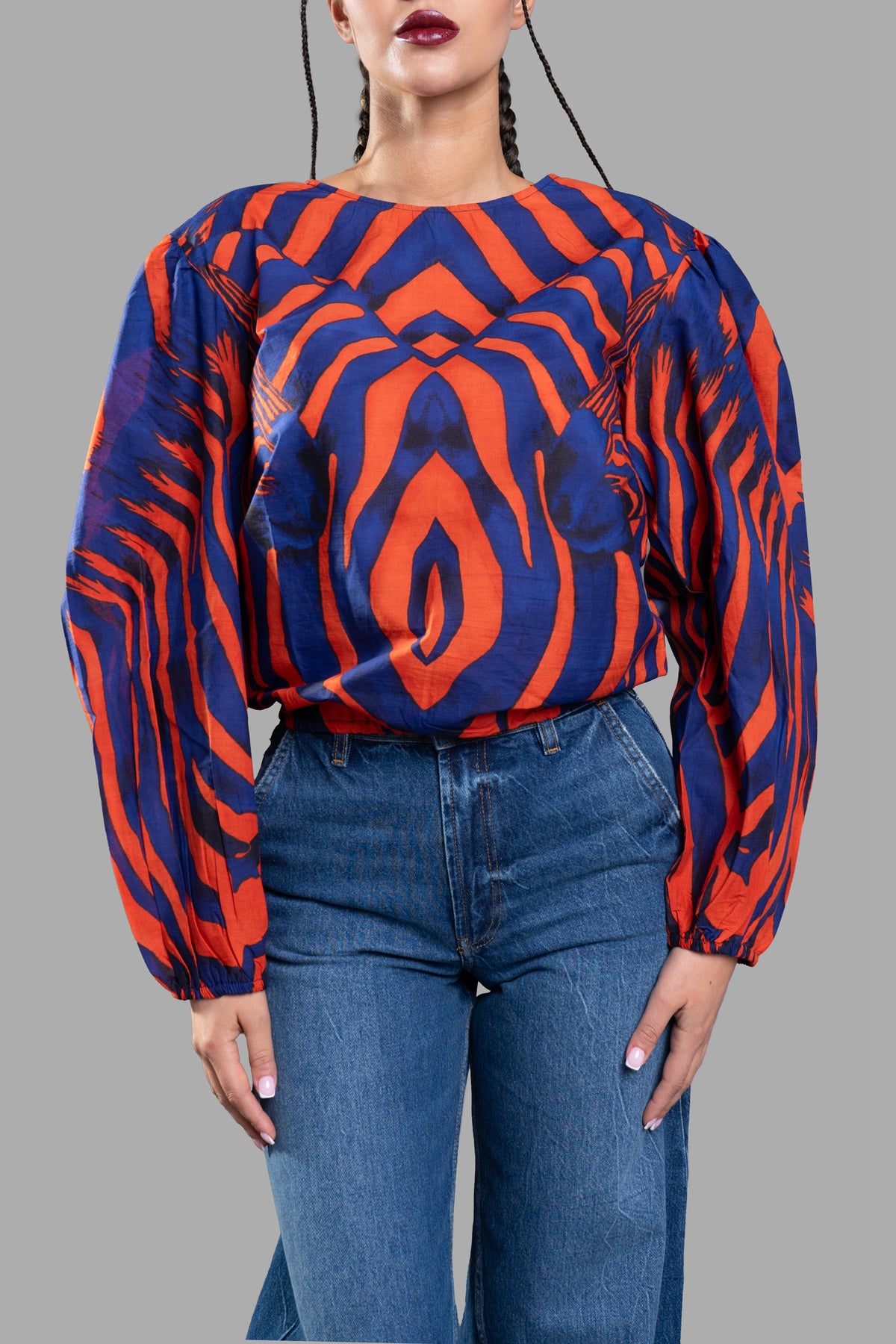 Zebra Blouse