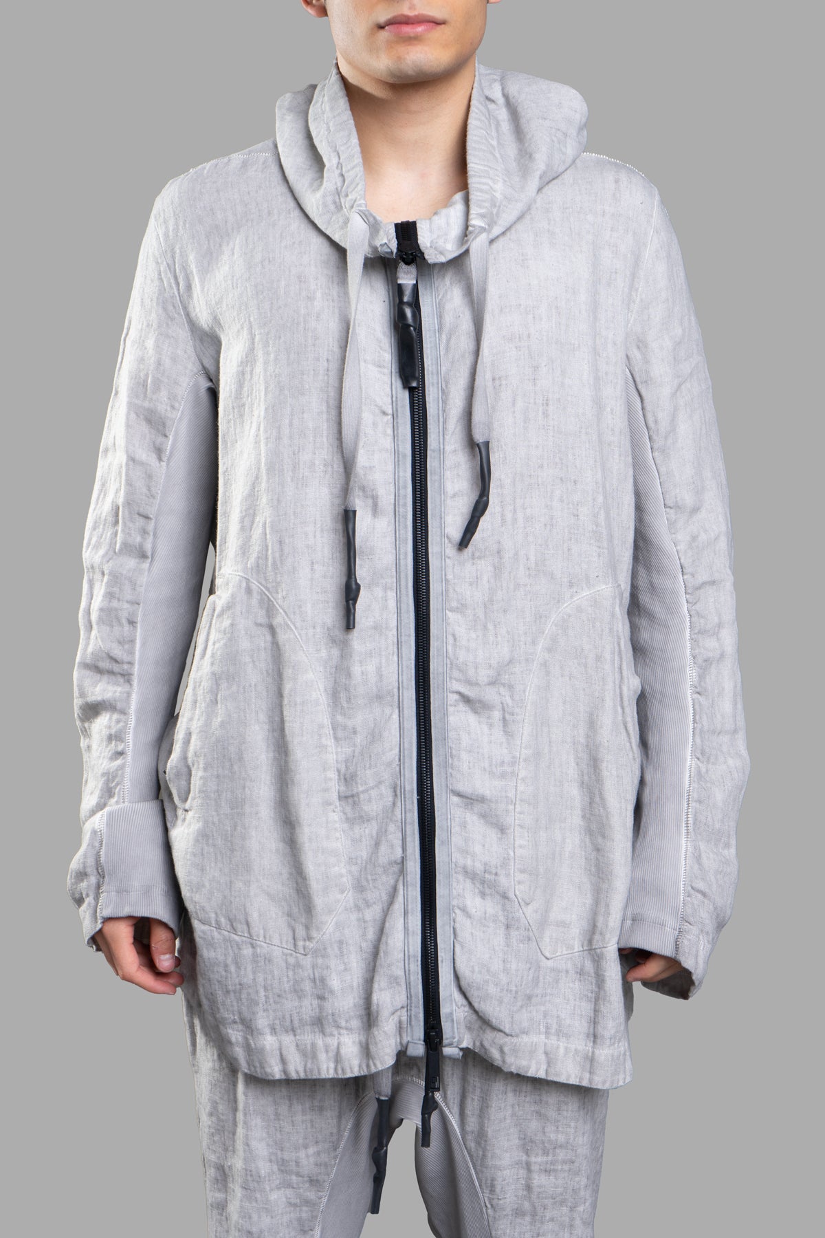 Zip-up Hooded Jacket