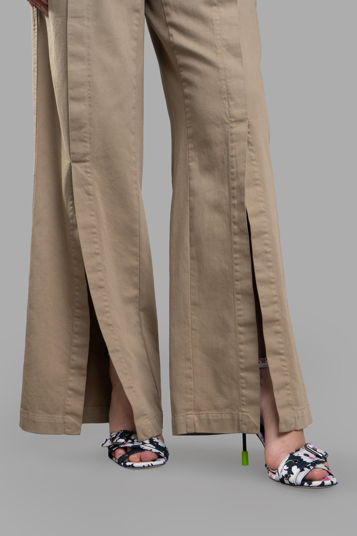 Denim Palazzo Pants