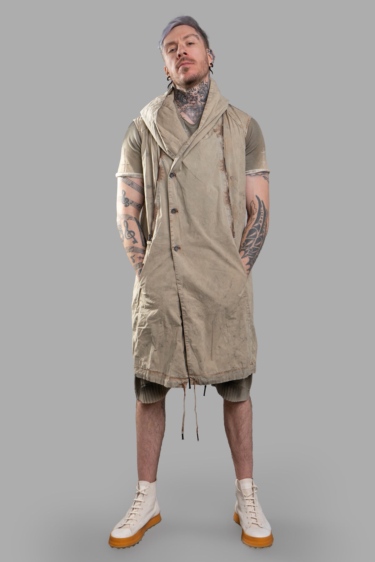 Transformative Linen Parka