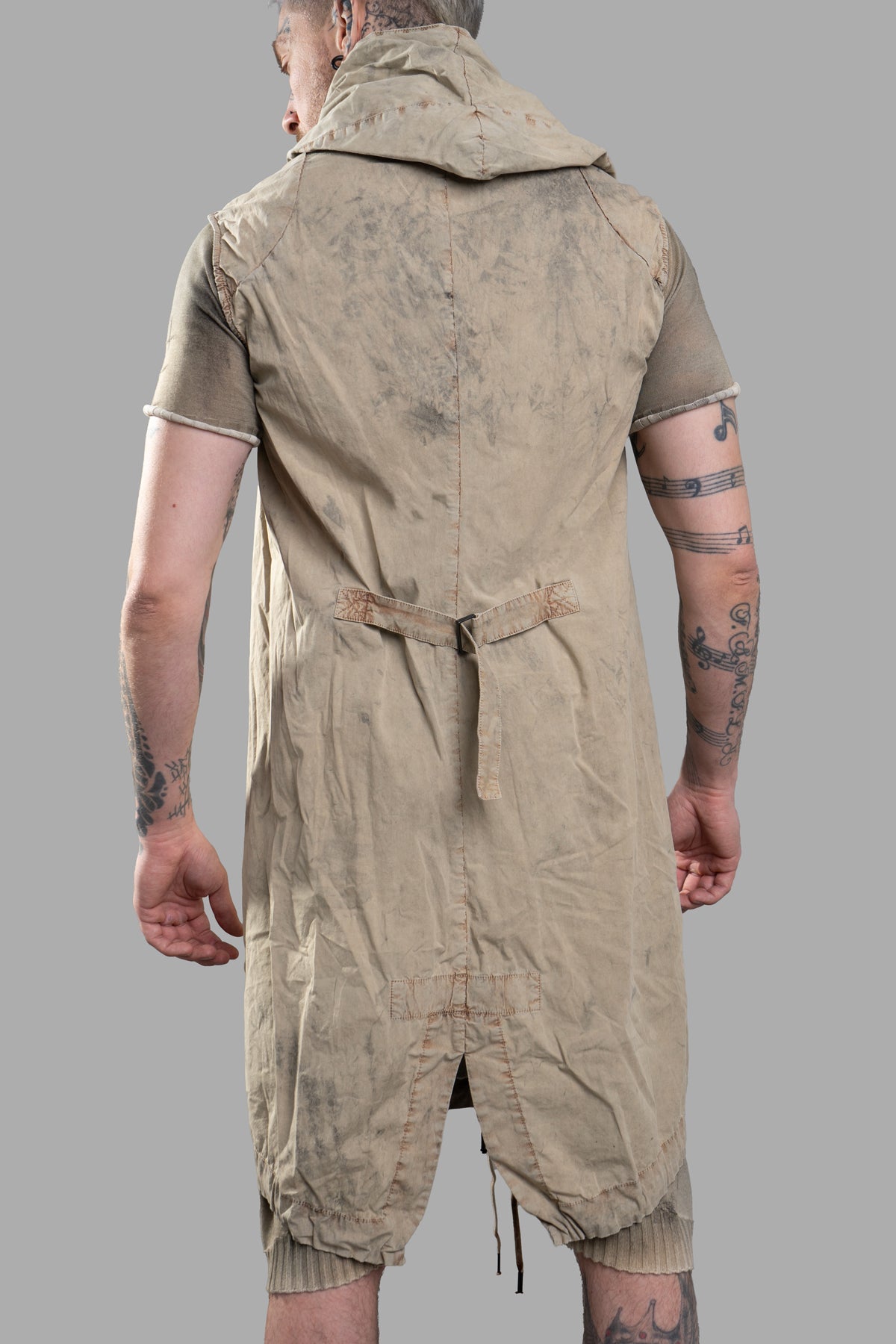 Transformative Linen Parka