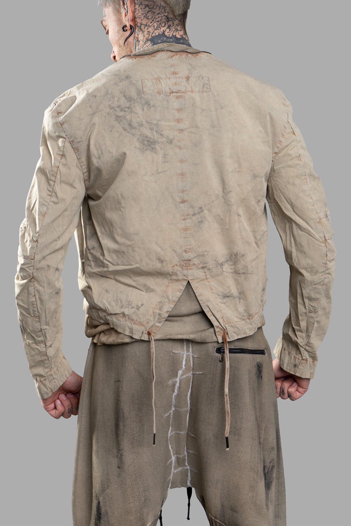 Transformative Linen Parka