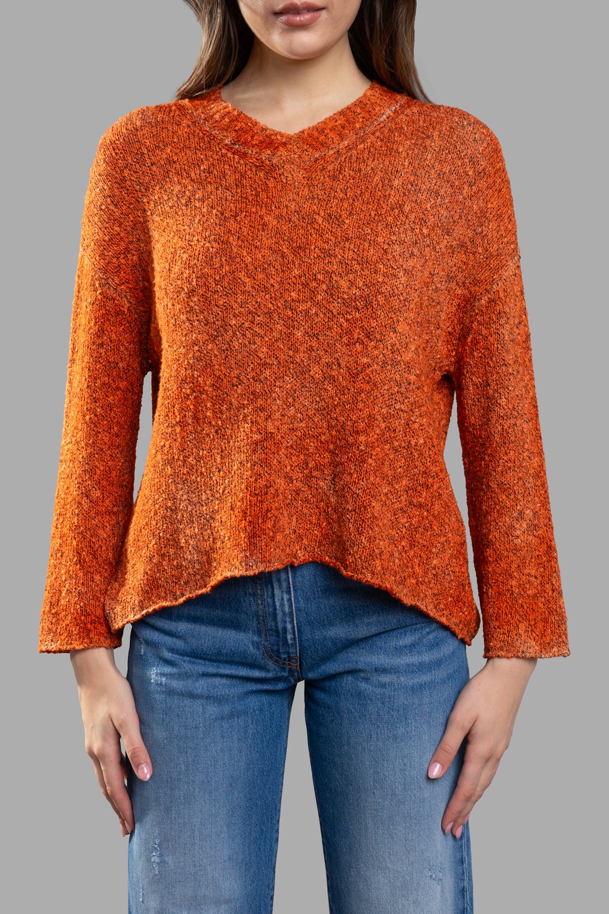 Orange Sweater