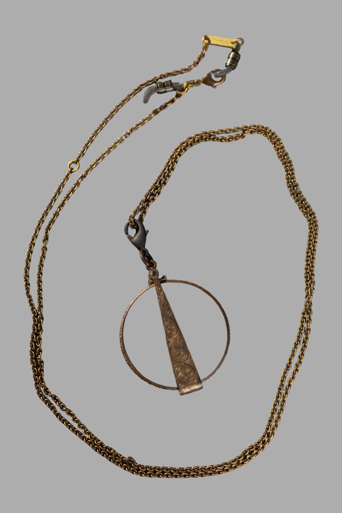 Antique Loupe  Necklace