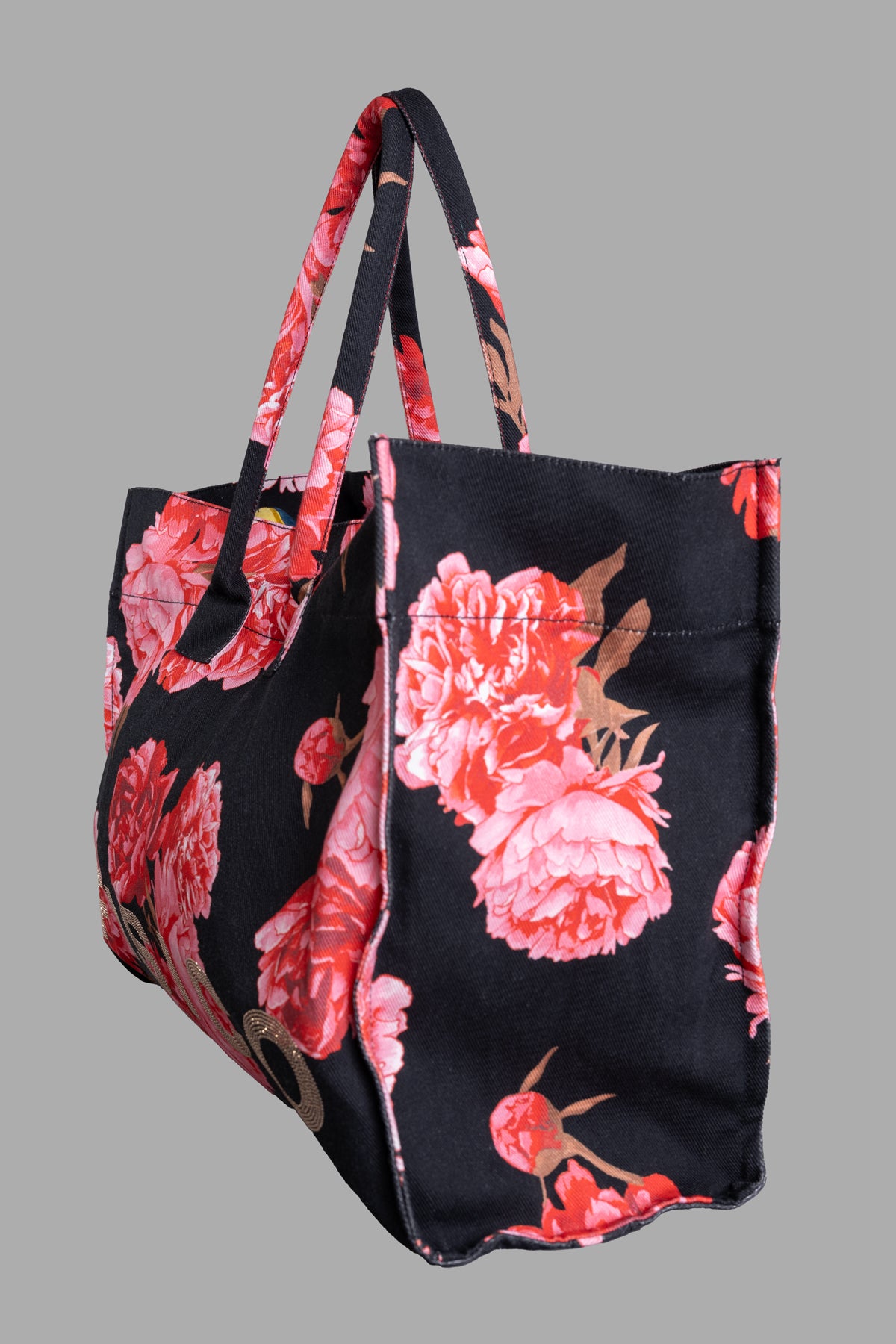 Floral Beach Tote