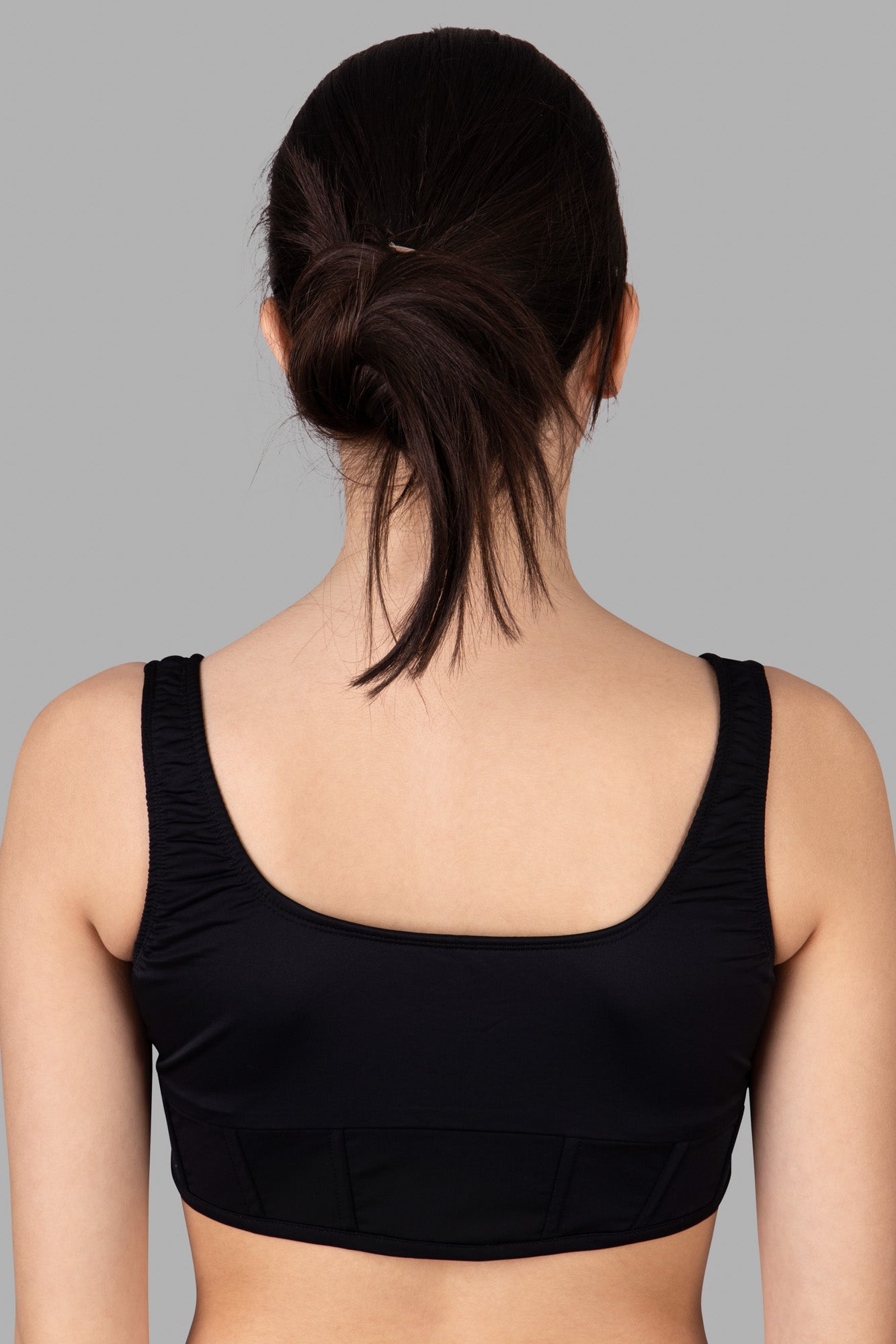 Corset-style Bikini Top