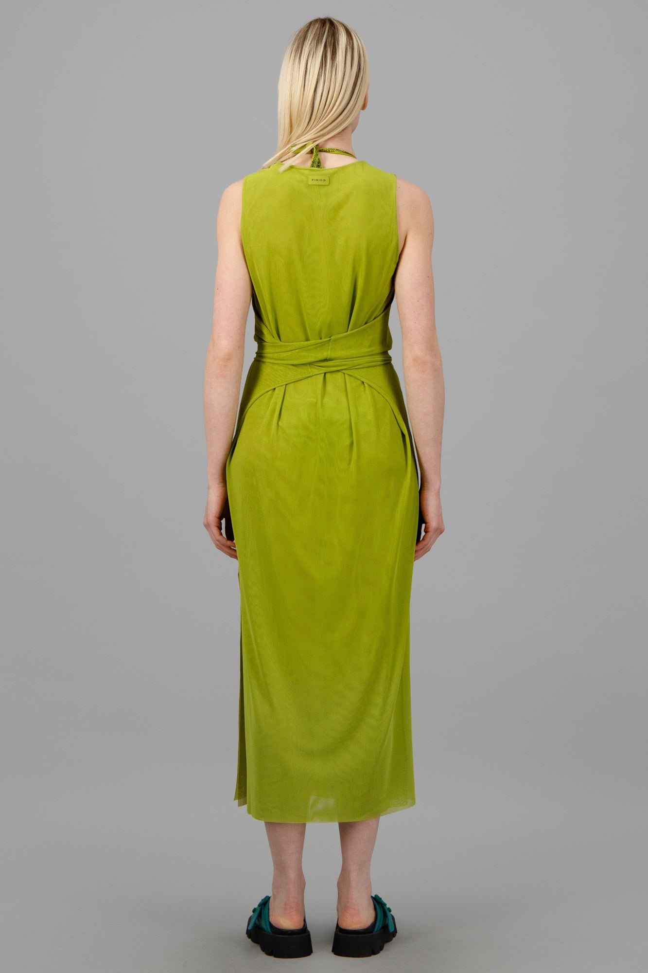 Green Wrap-me-up Beach Dress
