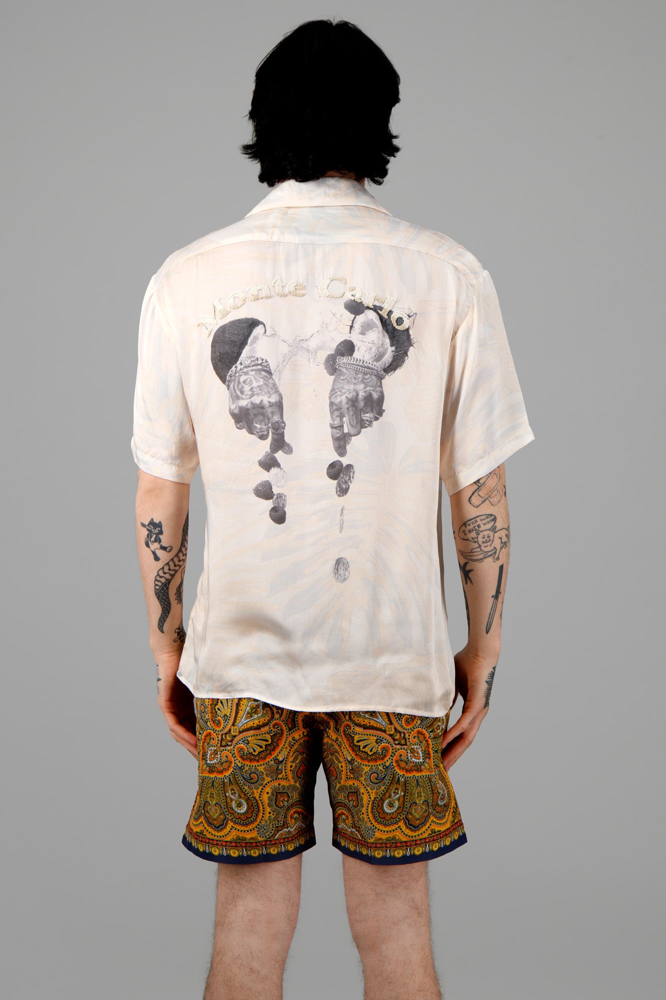 Mystique Print Swim Shorts