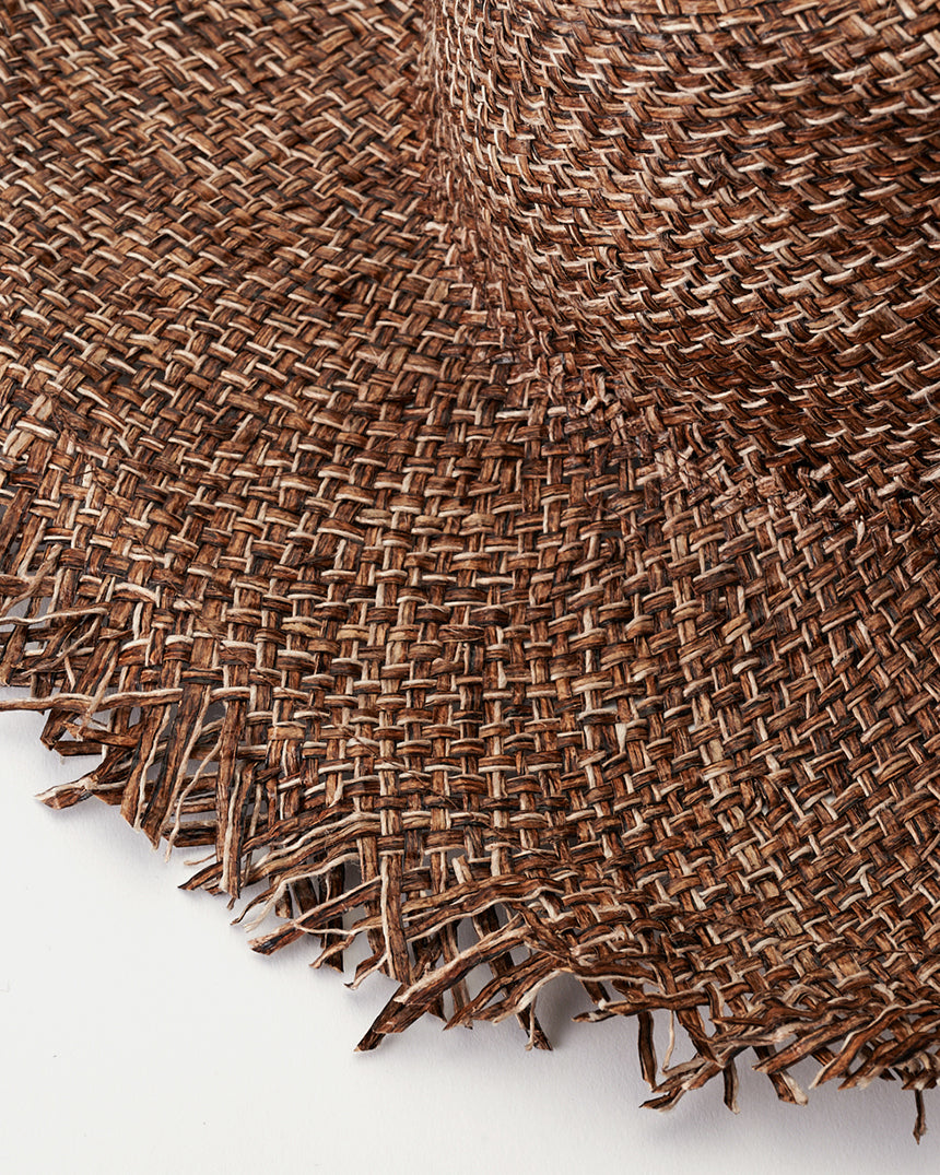 Wide-brim Straw Hat