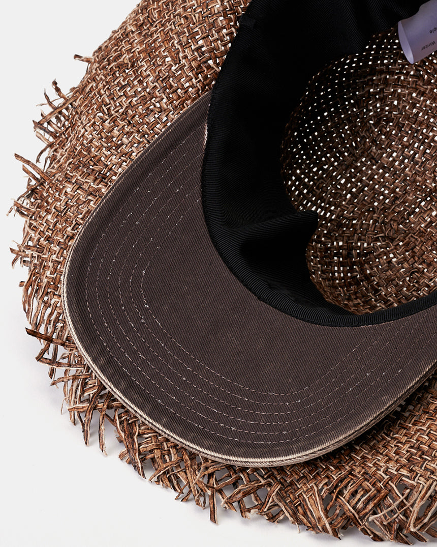 Wide-brim Straw Hat