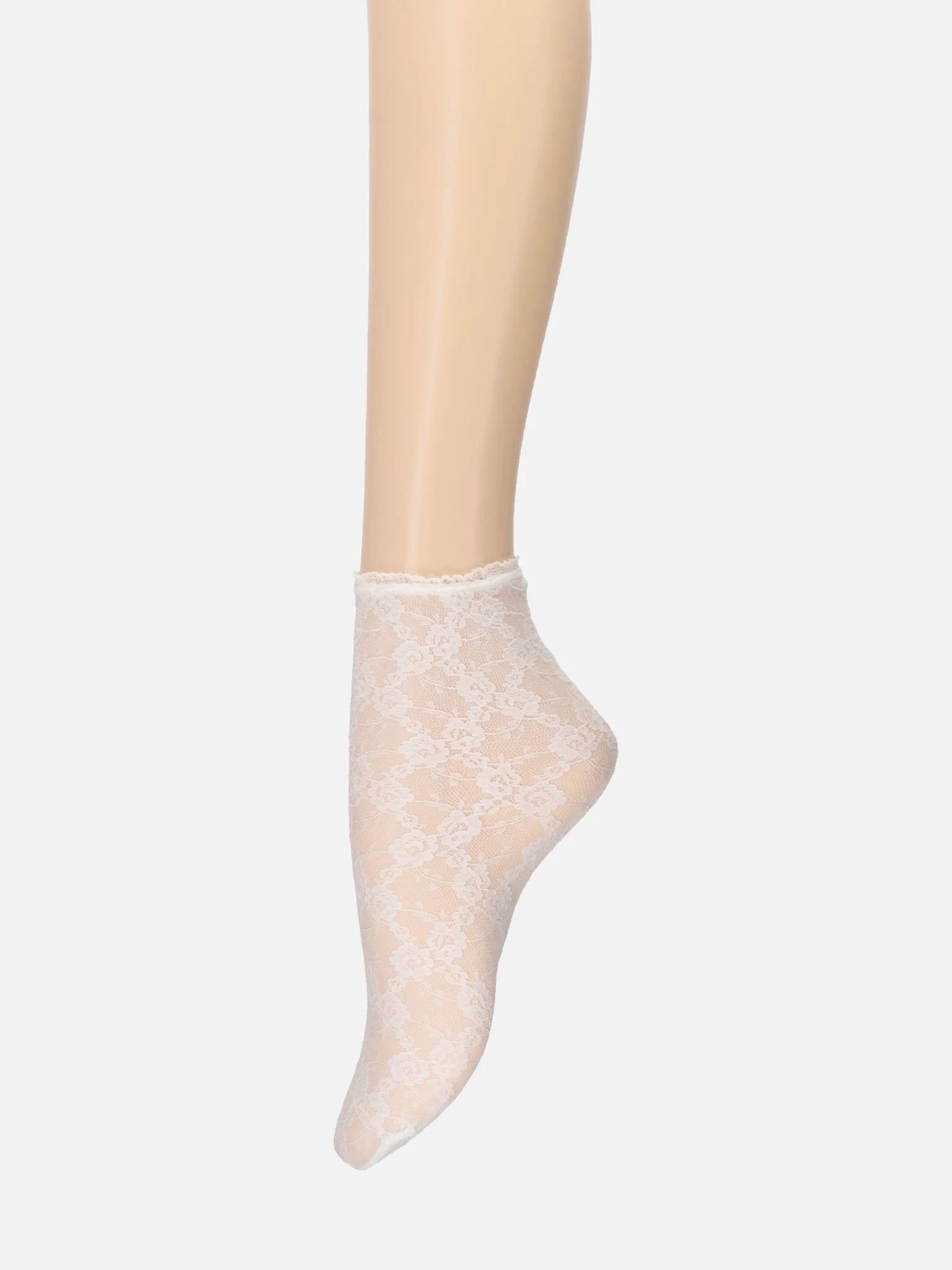 Rose Buds Lace Anklet Socks