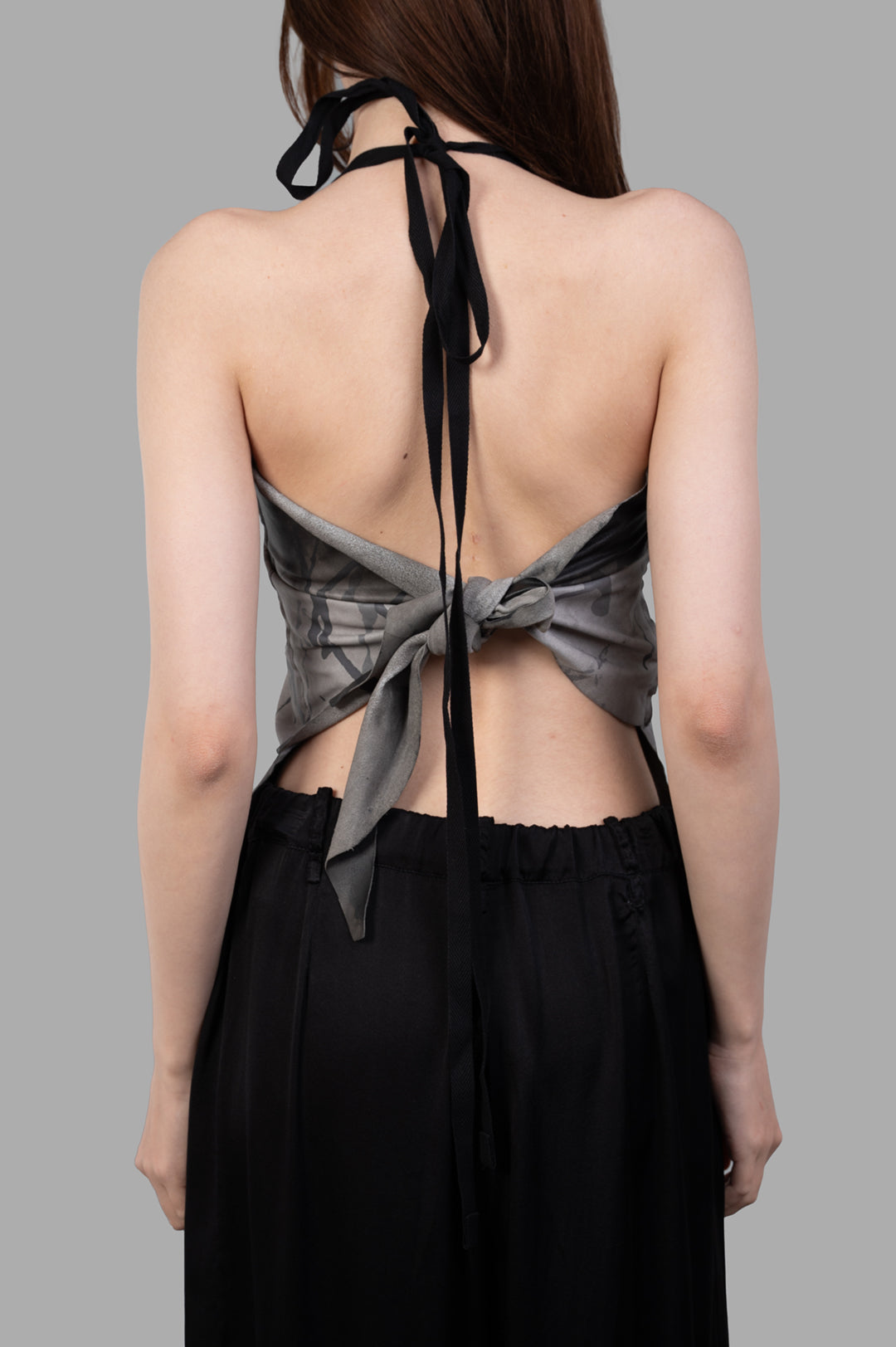 Gradient-print Top