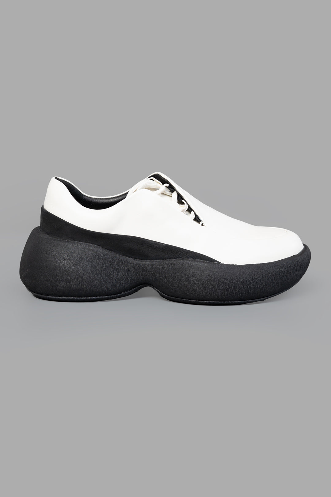 Leather Platform Sneakers