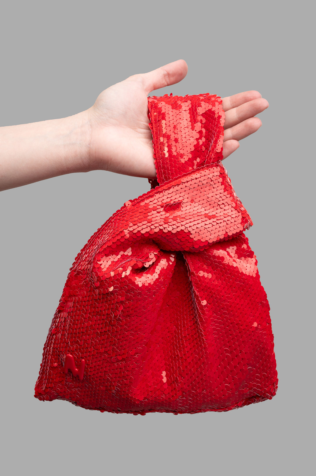 Red Paillettes Bag