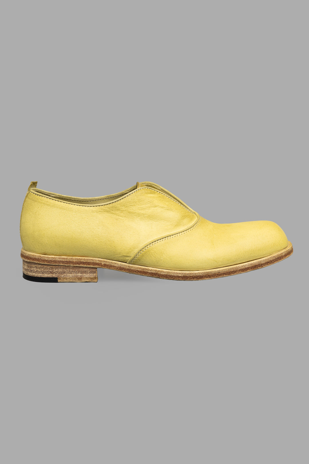 Lime Leather Shoes