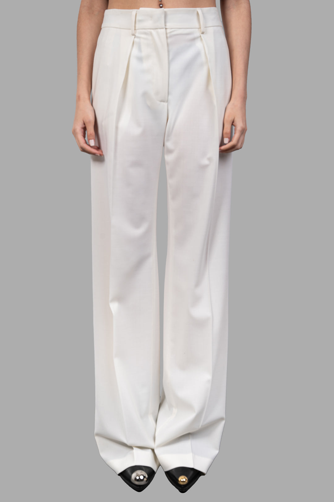Wide-leg Trousers