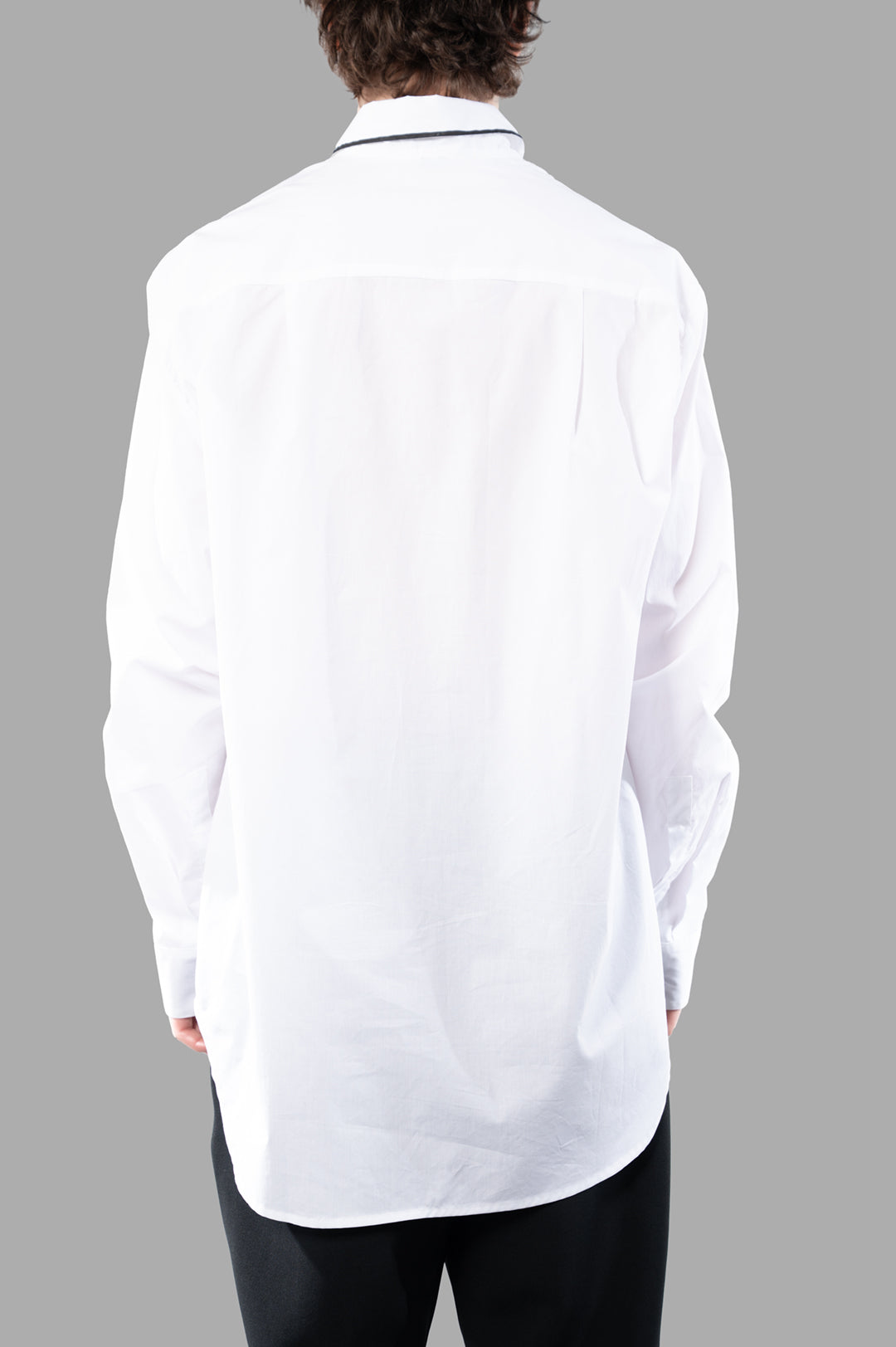 Contrast-line Shirt