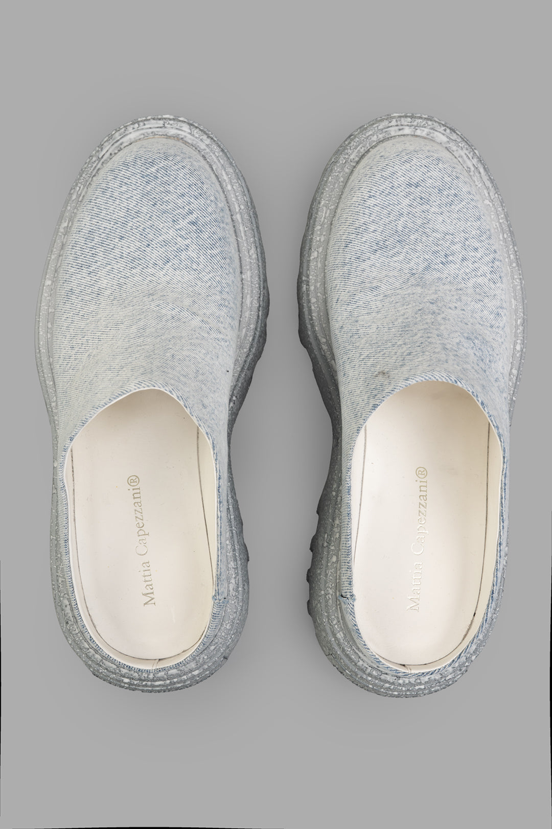 Denim Mules