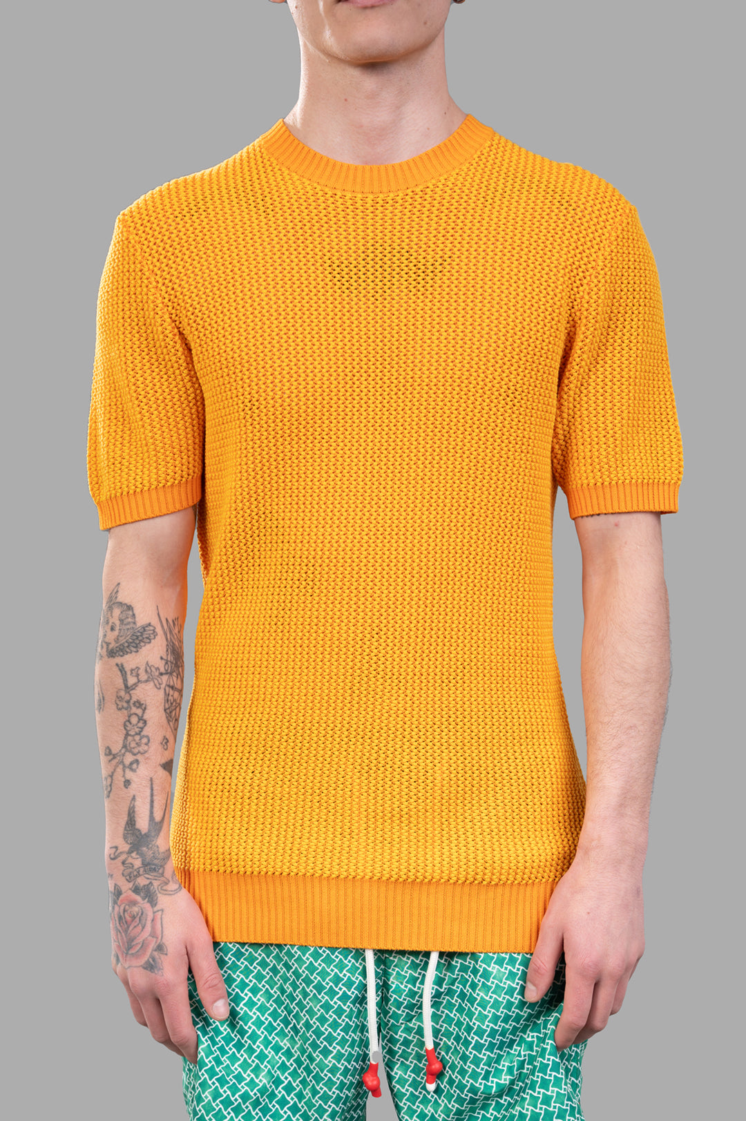 Chevron Knit T-Shirt
