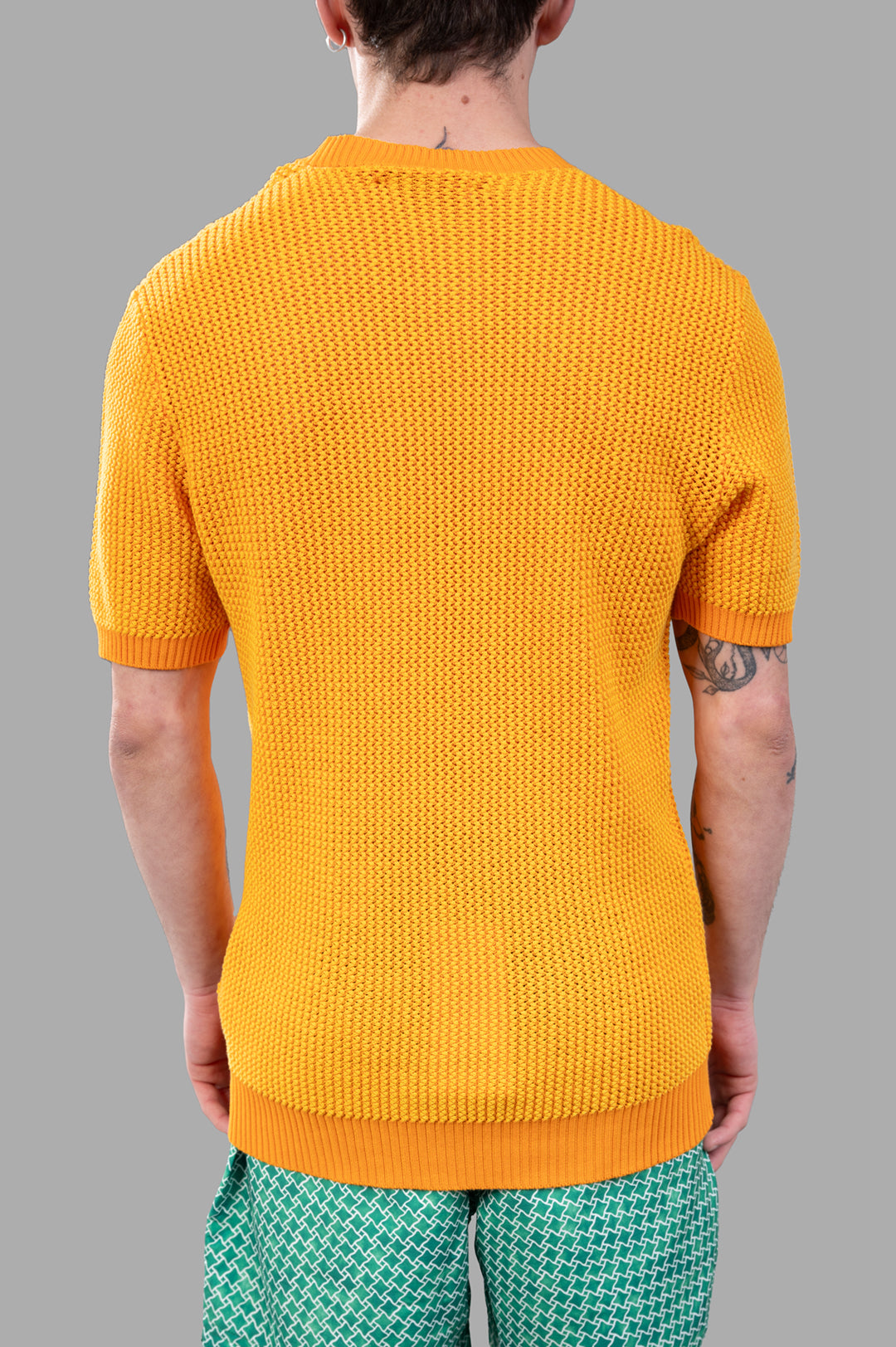 Chevron Knit T-Shirt