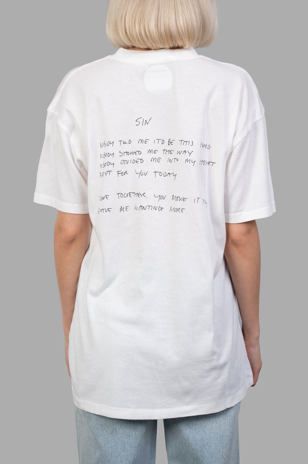 Walker T-shirt with Lyrics