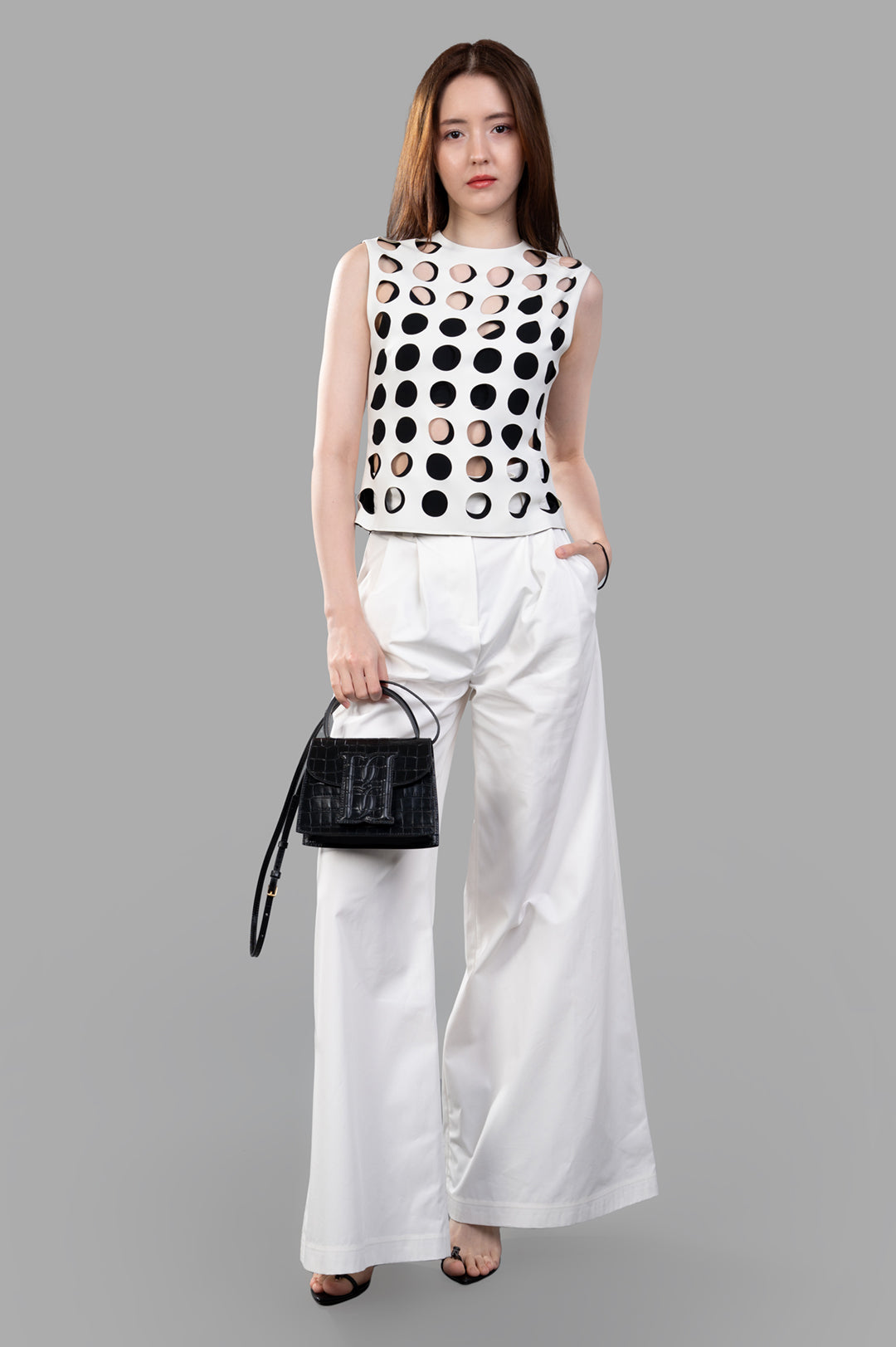 Top with Layered Holes